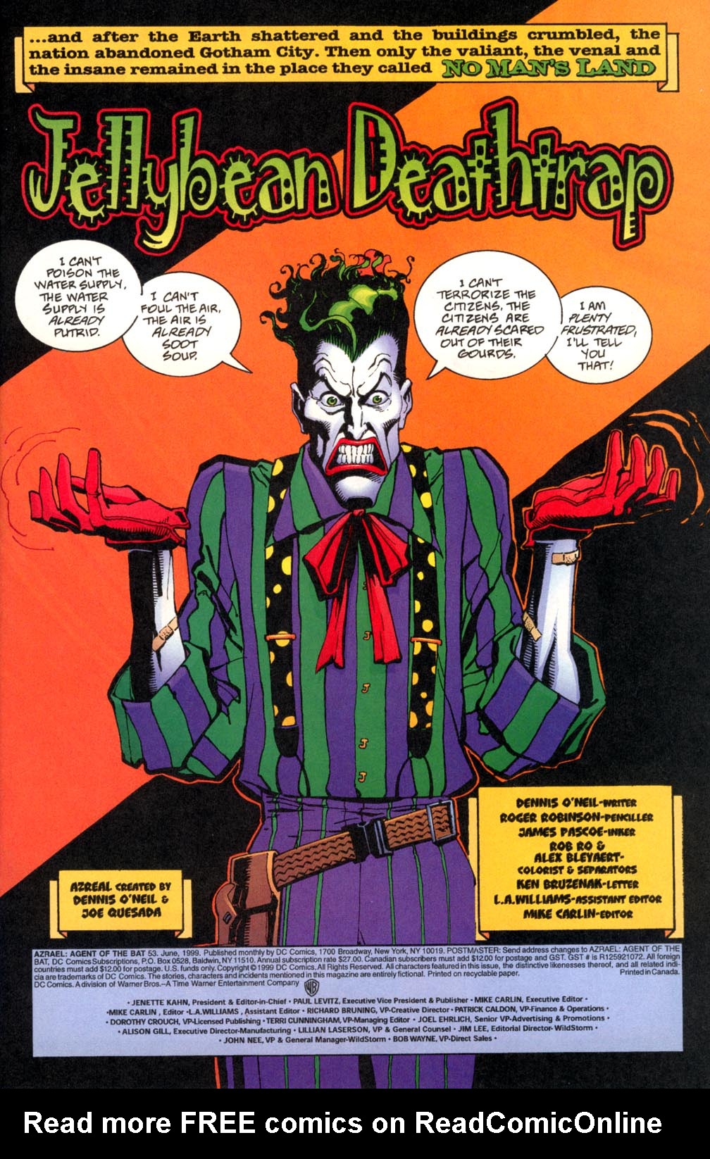 Read online Azrael: Agent of the Bat comic -  Issue #53 - 2