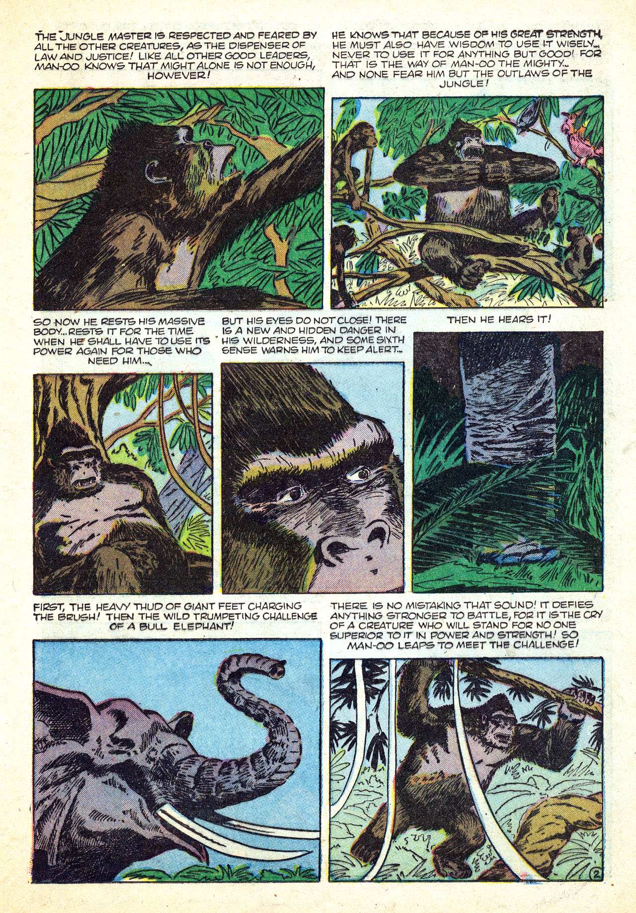 Read online Jungle Action (1954) comic -  Issue #6 - 21