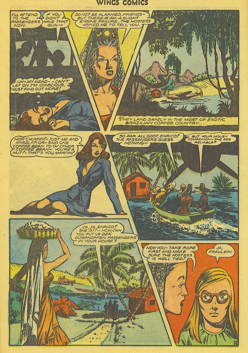 Read online Wings Comics comic -  Issue #67 - 16