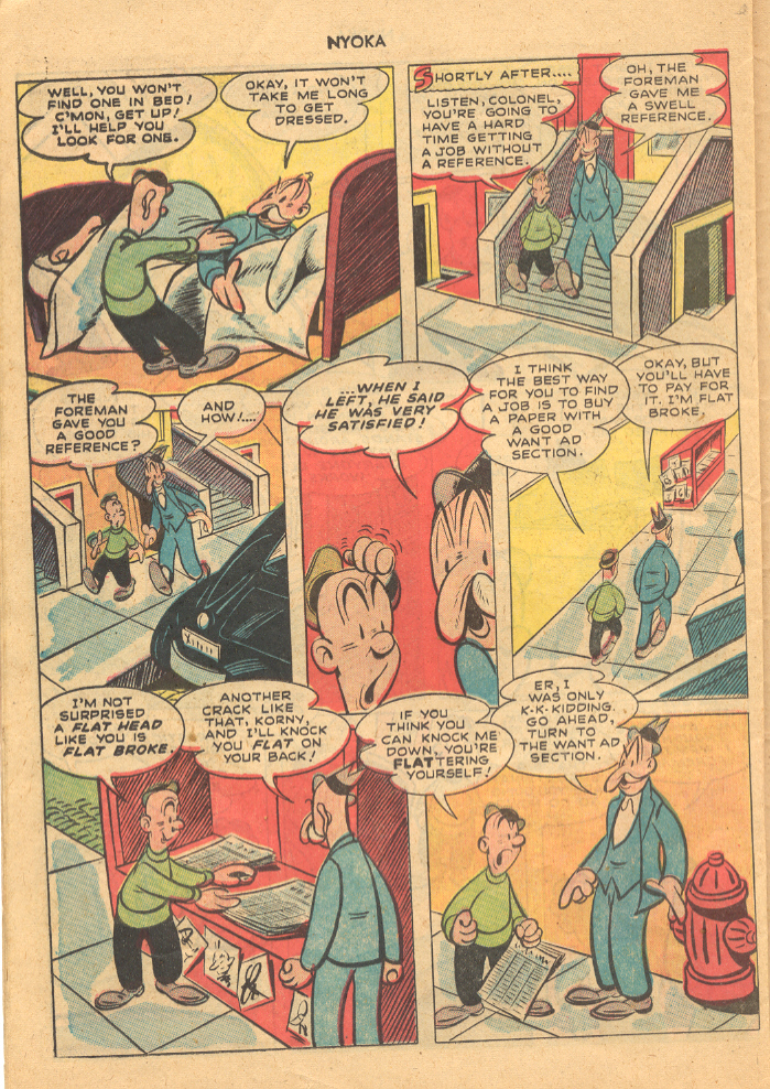 Read online Nyoka the Jungle Girl (1945) comic -  Issue #24 - 26