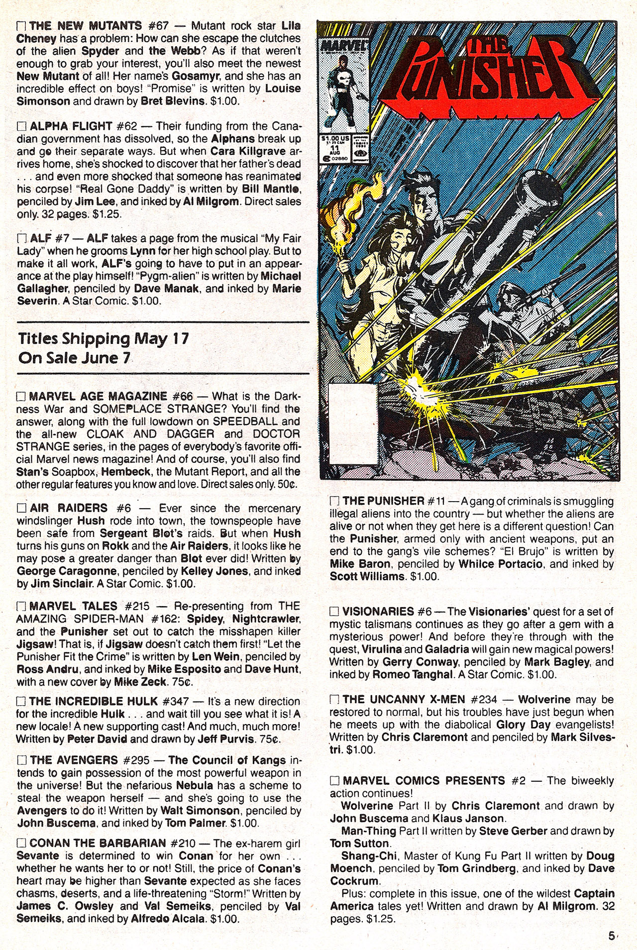 Read online Marvel Age comic -  Issue #65 - 7