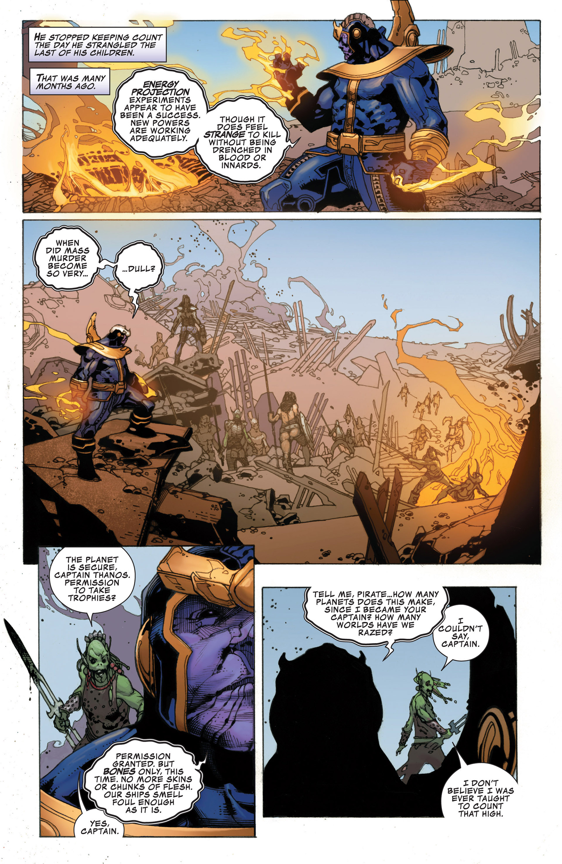 Read online Thanos Rising comic -  Issue #4 - 5