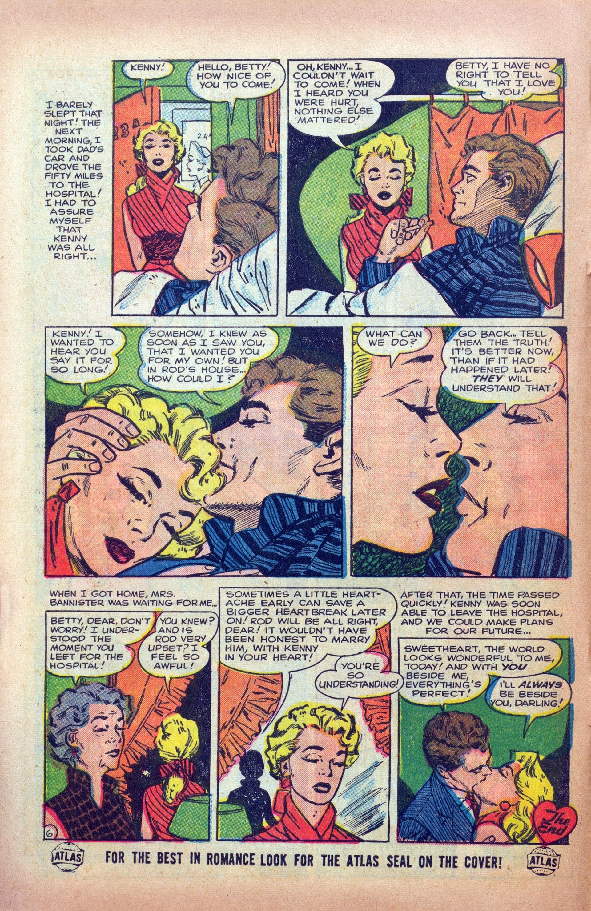 Read online Love Romances comic -  Issue #49 - 8