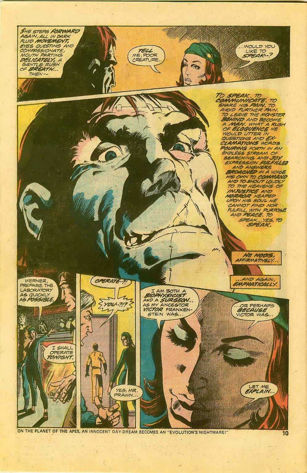 Read online Frankenstein (1973) comic -  Issue #16 - 7