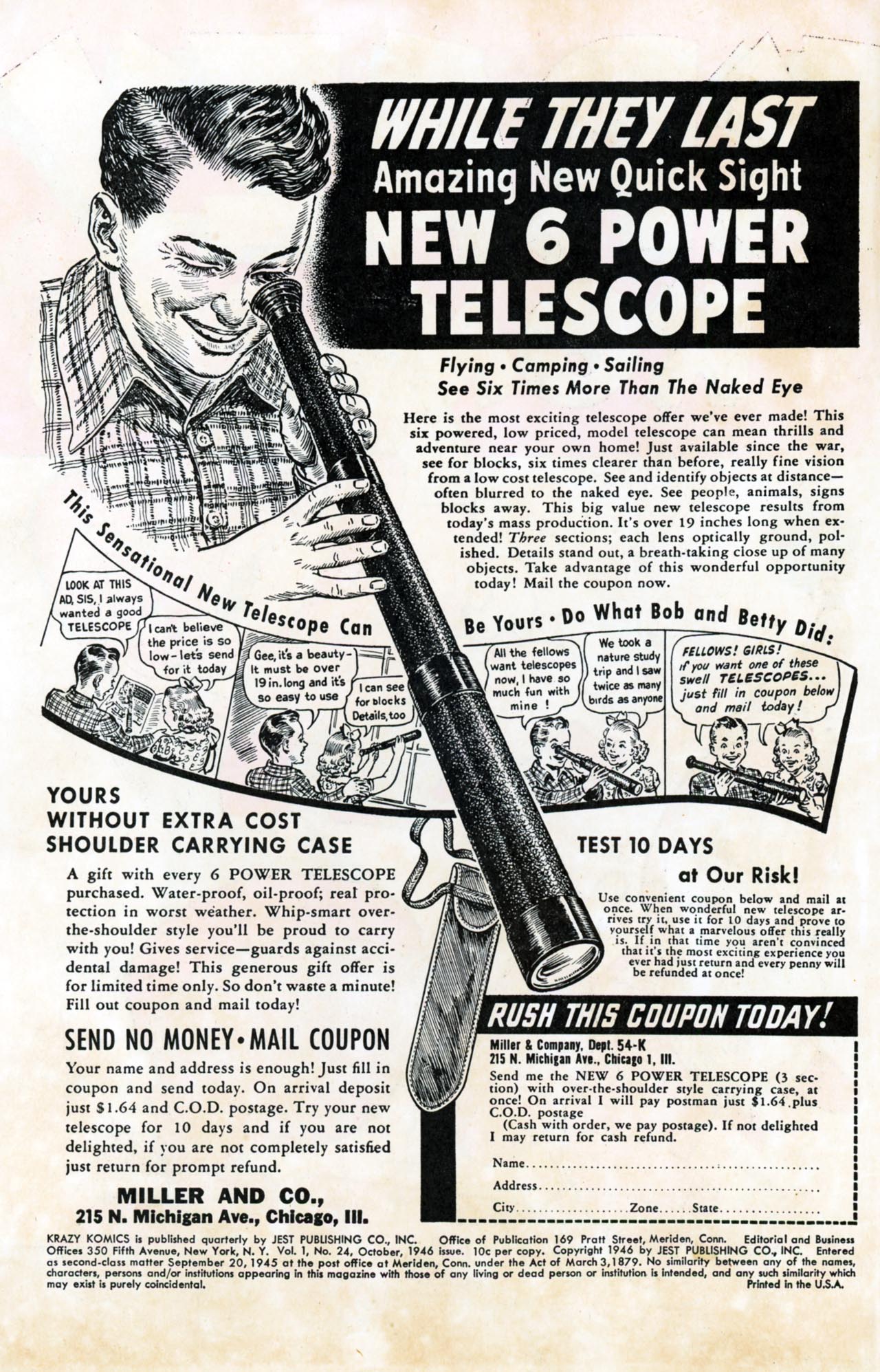 Read online Krazy Komics comic -  Issue #24 - 2