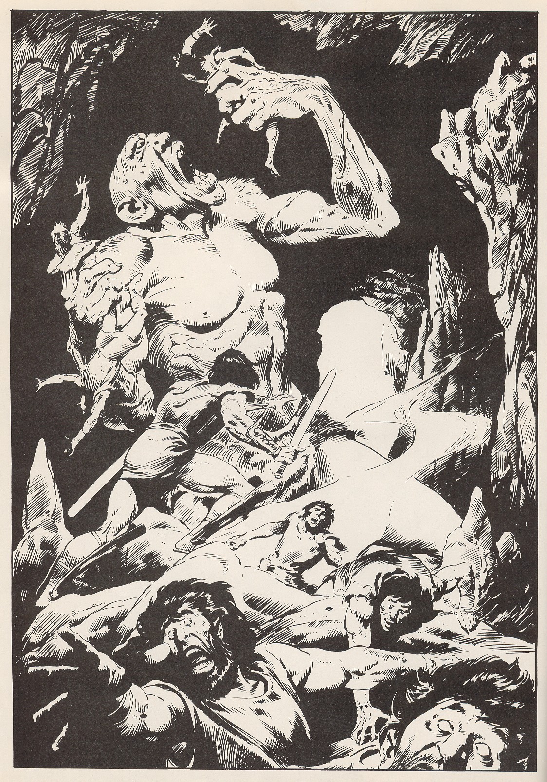 Read online The Savage Sword Of Conan comic -  Issue #58 - 2