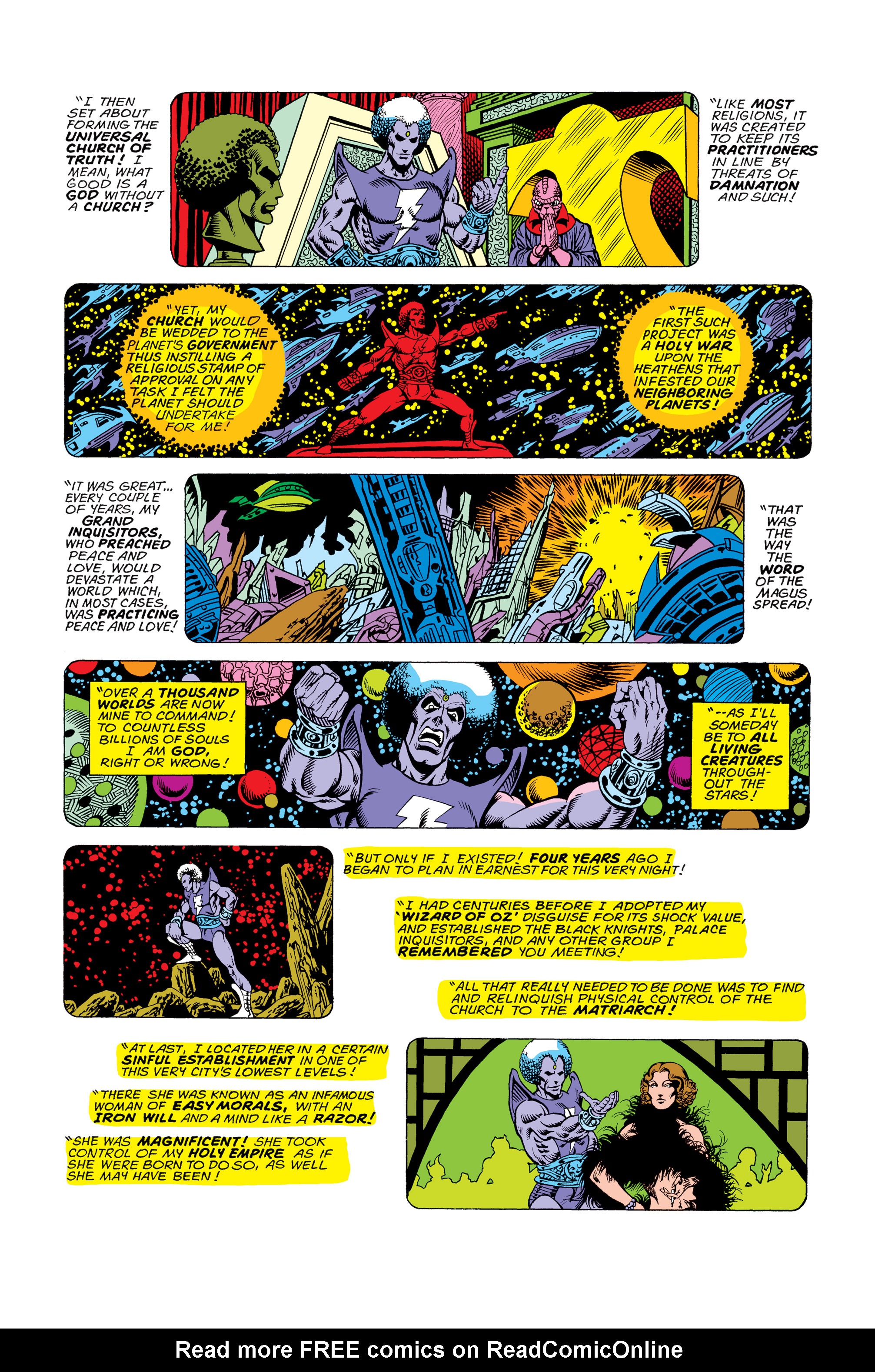 Read online Warlock (1972) comic -  Issue #9 - 10