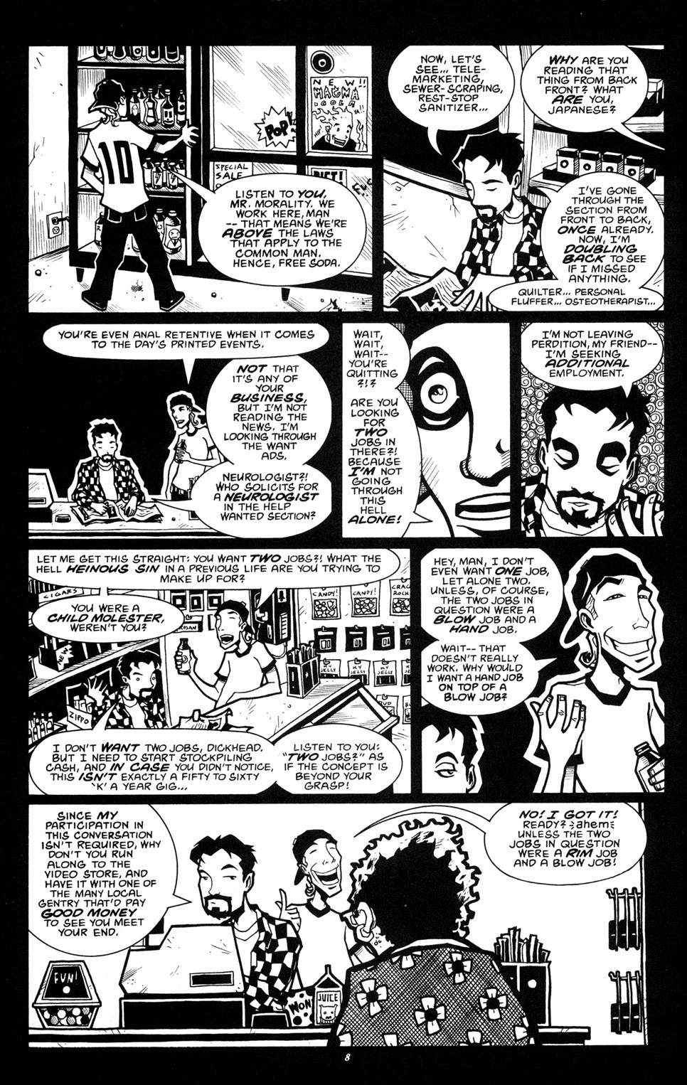 Read online Clerks: The Comic Book comic -  Issue # Full - 9