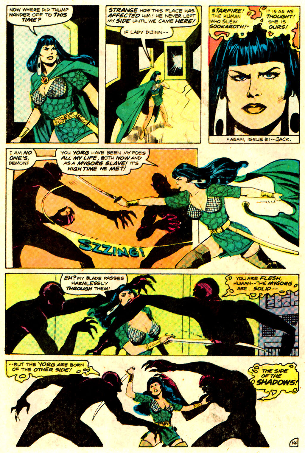 Read online Starfire (1976) comic -  Issue #6 - 16