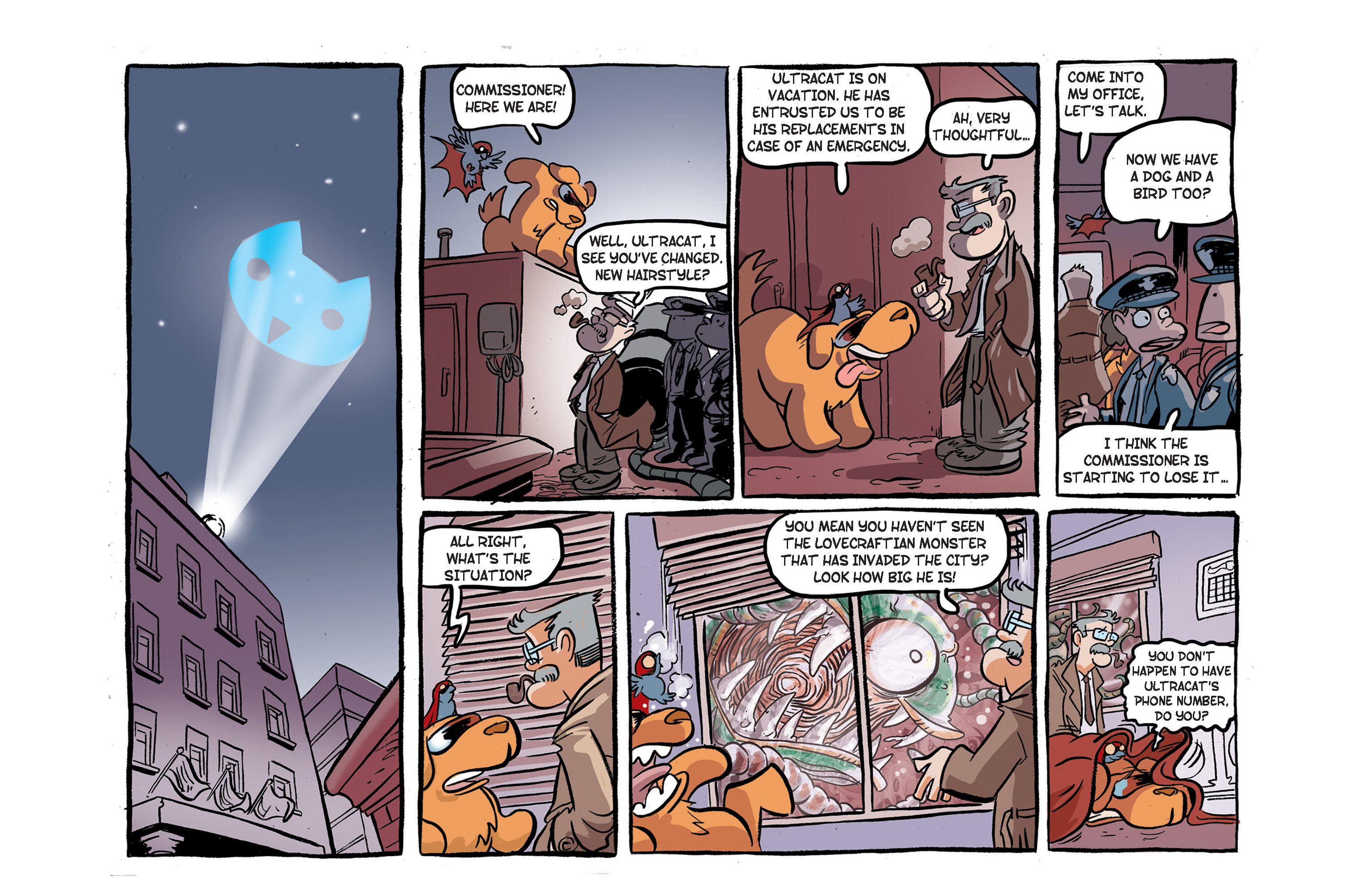 Read online Ultracat comic -  Issue #4 - 19