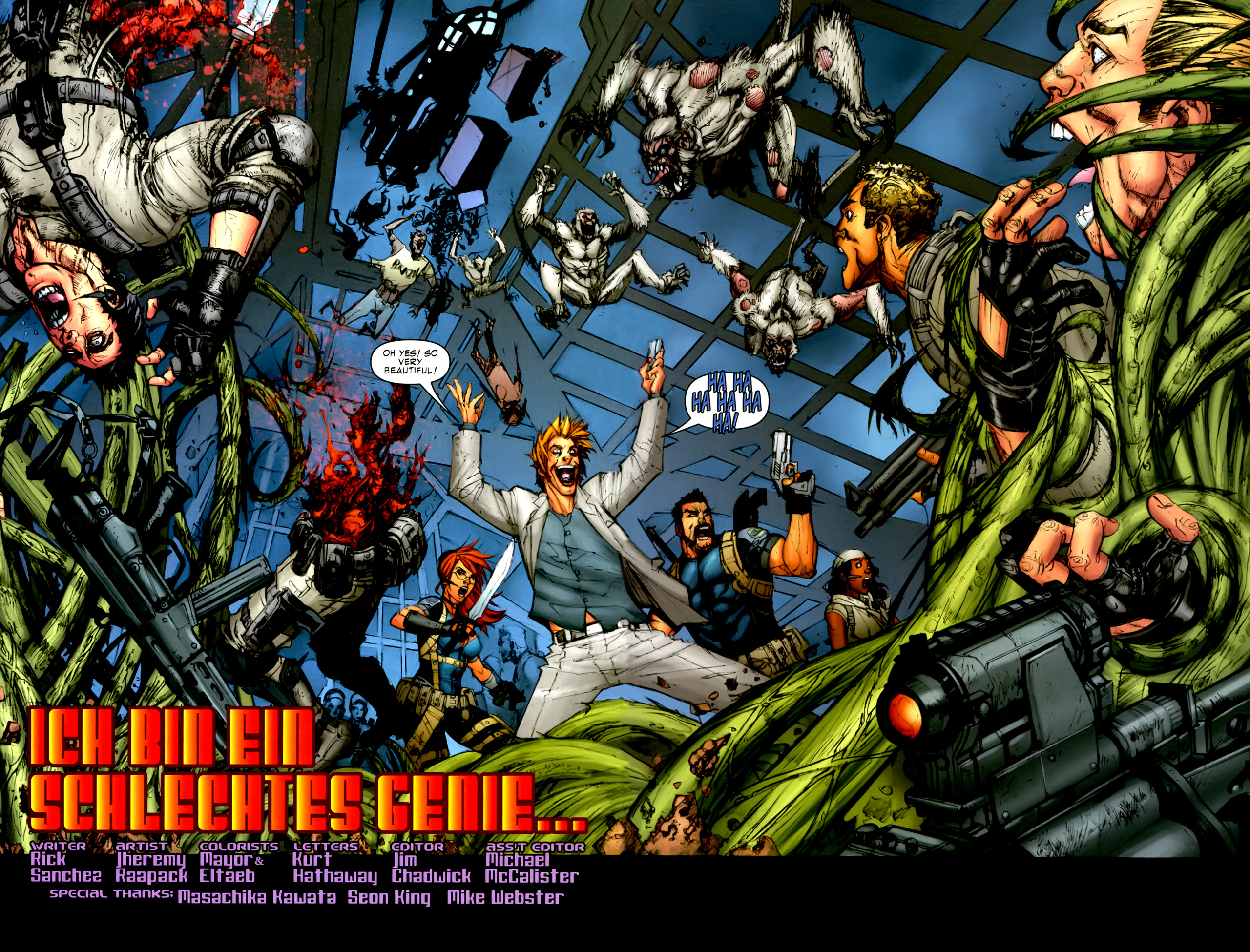 Read online Resident Evil (2009) comic -  Issue #4 - 7