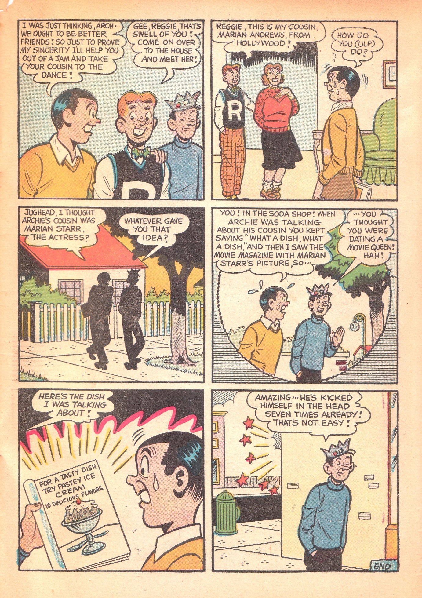 Read online Archie's Rival Reggie comic -  Issue #12 - 33