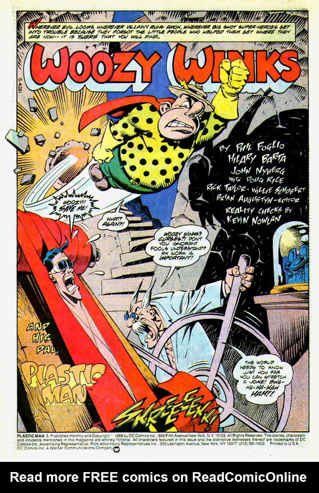 Read online Plastic Man (1988) comic -  Issue #3 - 2