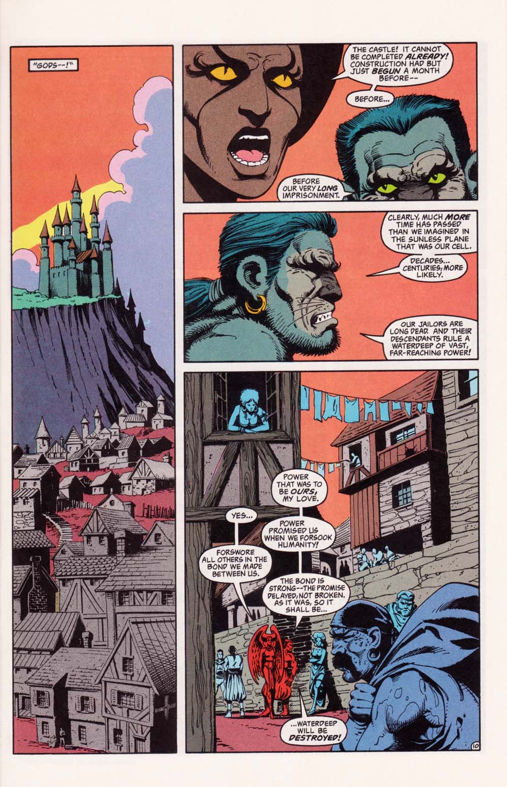 Read online Advanced Dungeons & Dragons comic -  Issue #33 - 10