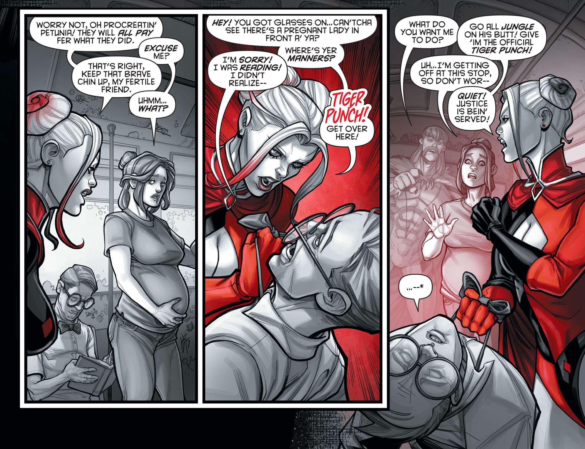 Read online Harley Quinn Black   White   Red comic -  Issue #12 - 15