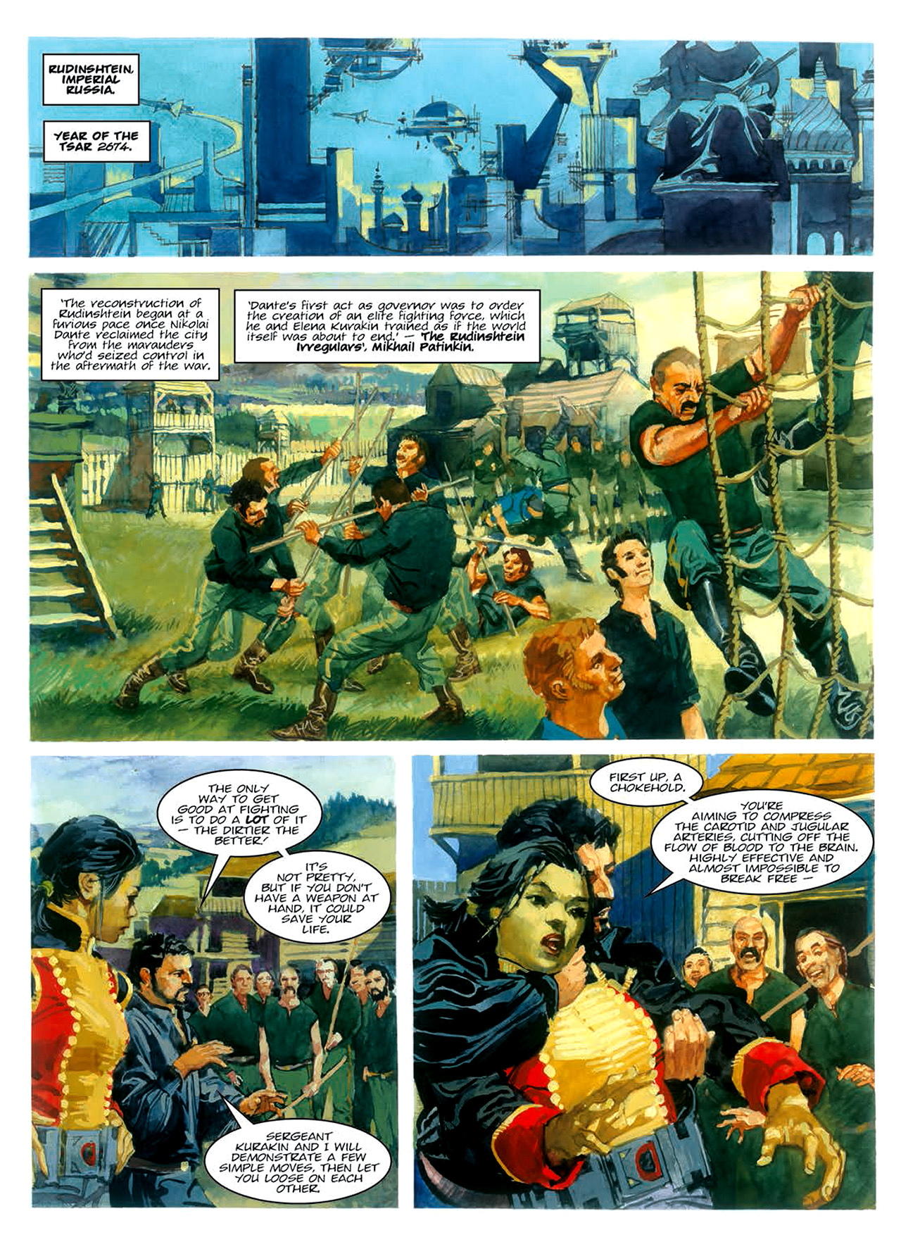 Read online Nikolai Dante comic -  Issue # TPB 8 - 190