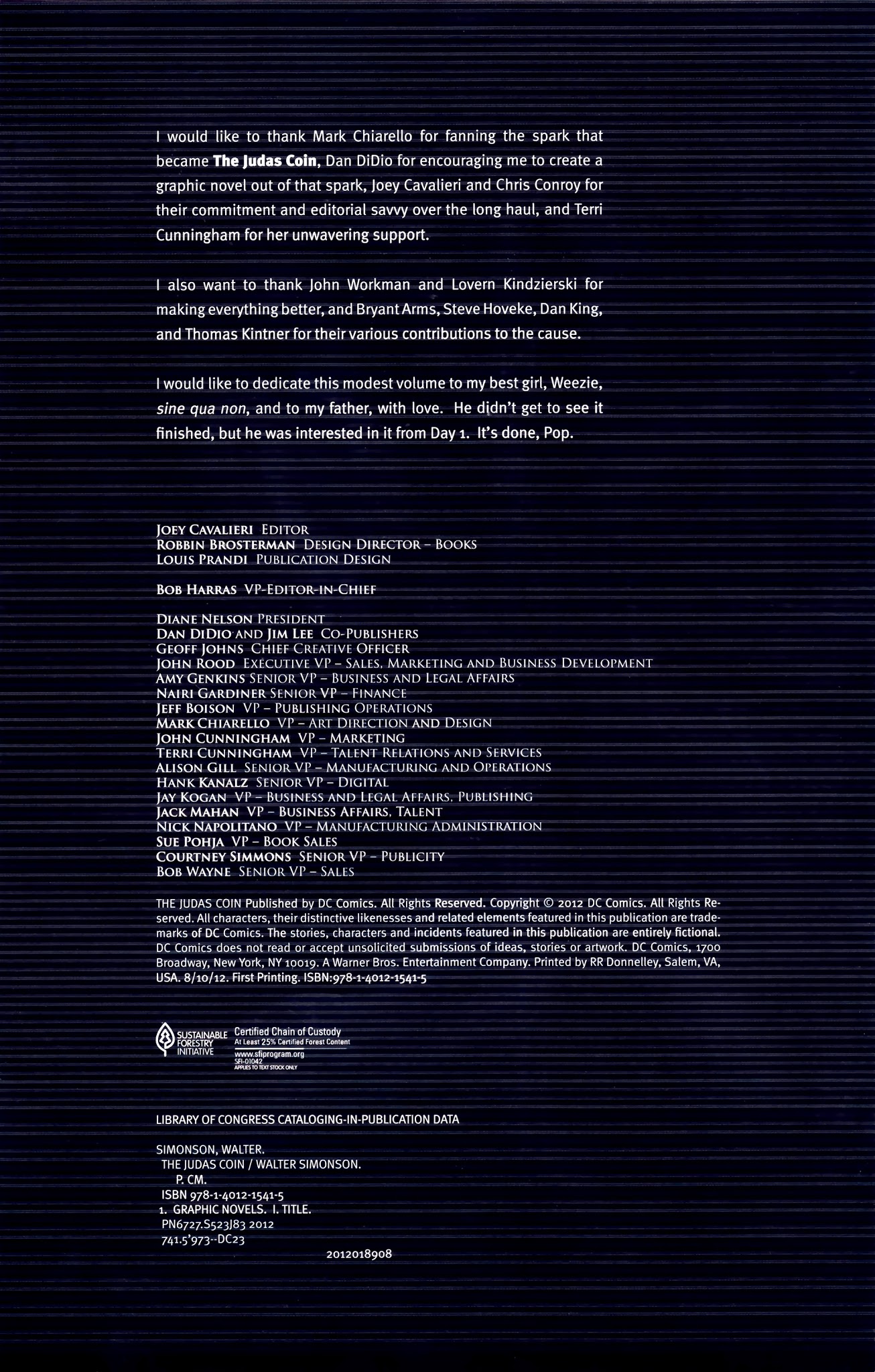 Read online The Judas Coin comic -  Issue # TPB - 8