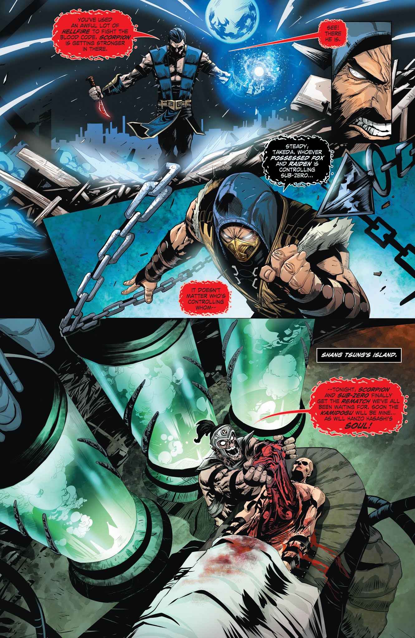 Read online Mortal Kombat X [I] comic -  Issue # _TPB 2 - 15