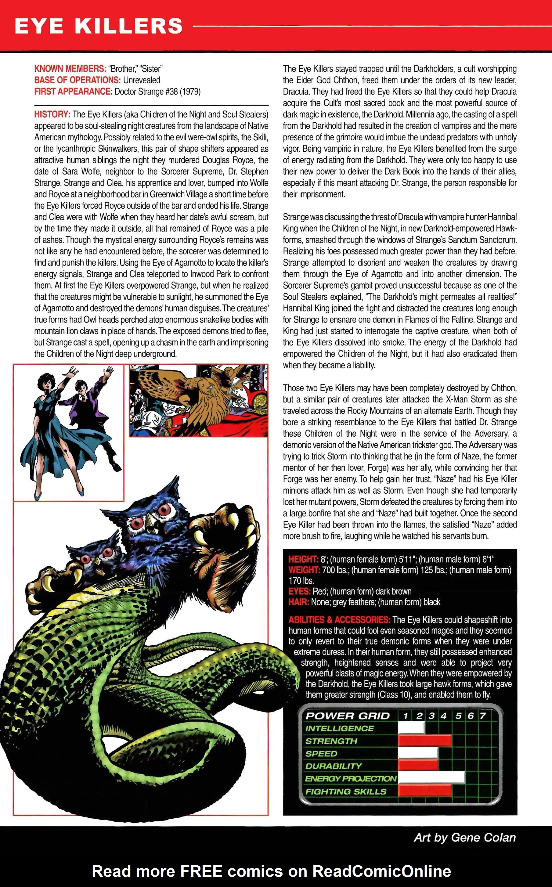 Read online Official Handbook of the Marvel Universe A to Z comic -  Issue # TPB 4 (Part 1) - 42