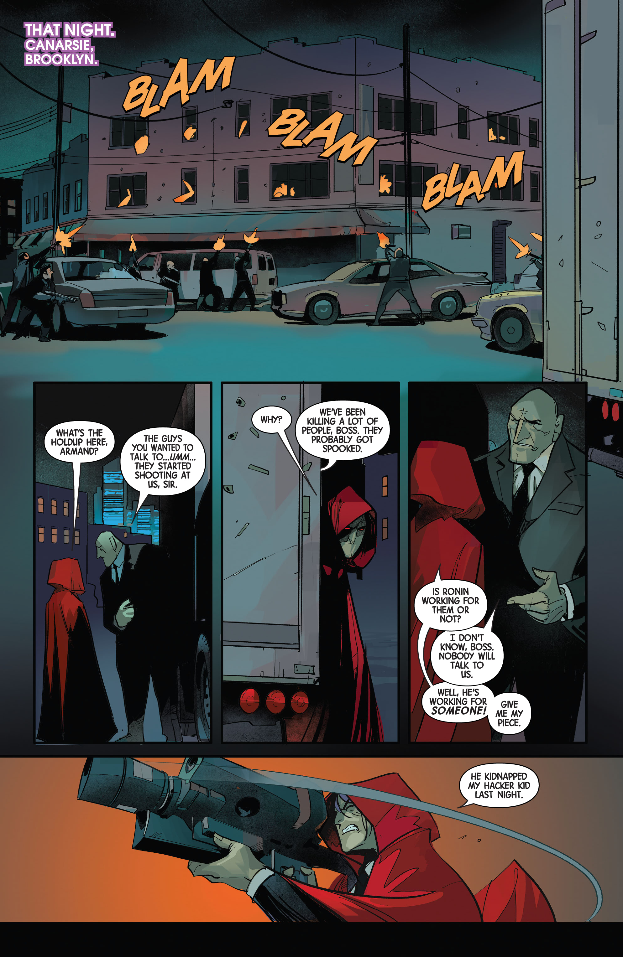 Read online Hawkeye: Freefall comic -  Issue #3 - 7