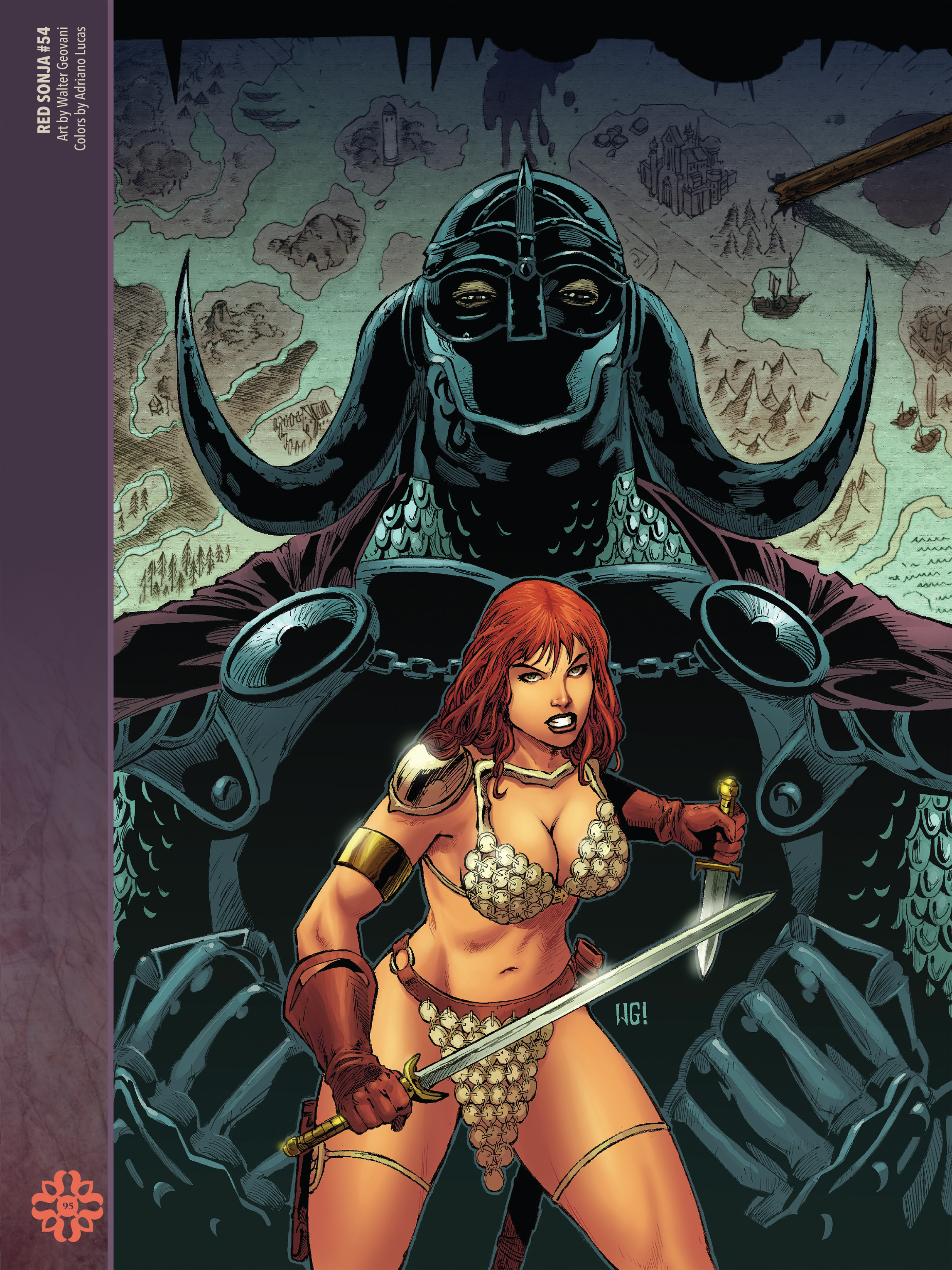Read online The Art of Red Sonja comic -  Issue # TPB 2 (Part 1) - 95