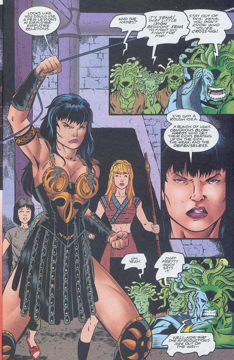 Read online Xena: Warrior Princess: And The Original Olympics comic -  Issue #1 - 9