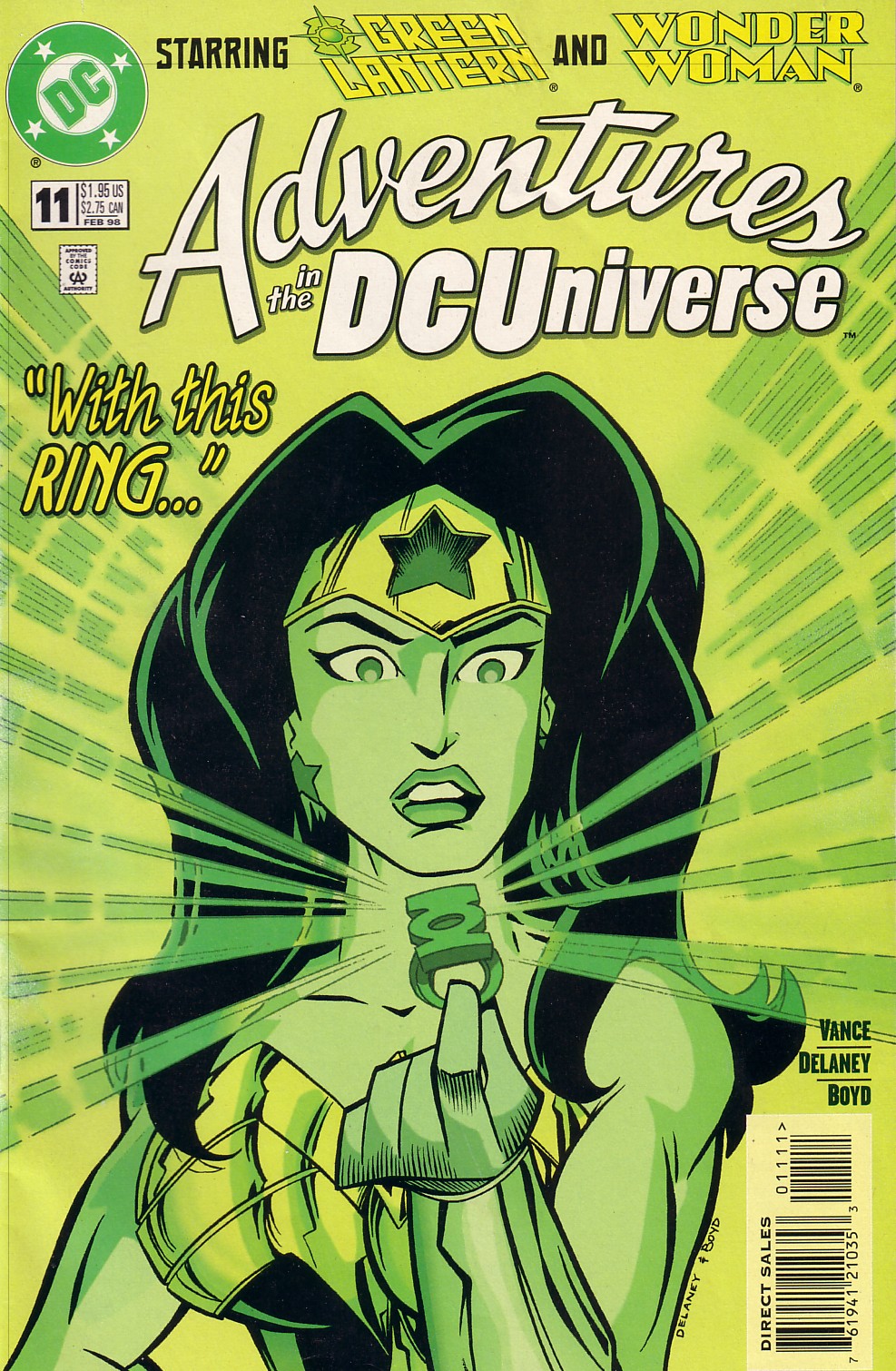 Adventures in the DC Universe Issue #11 #12 - English 1