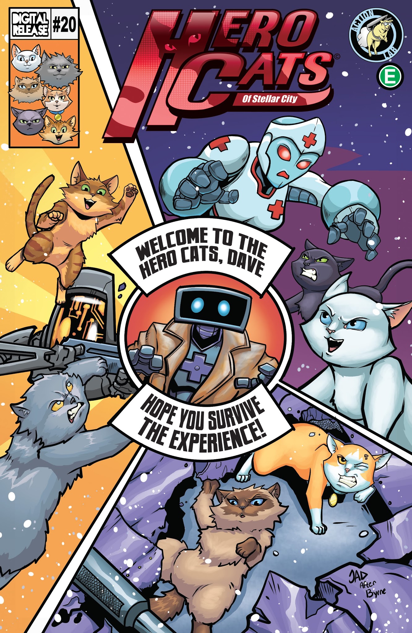 Read online Hero Cats comic -  Issue #20 - 1