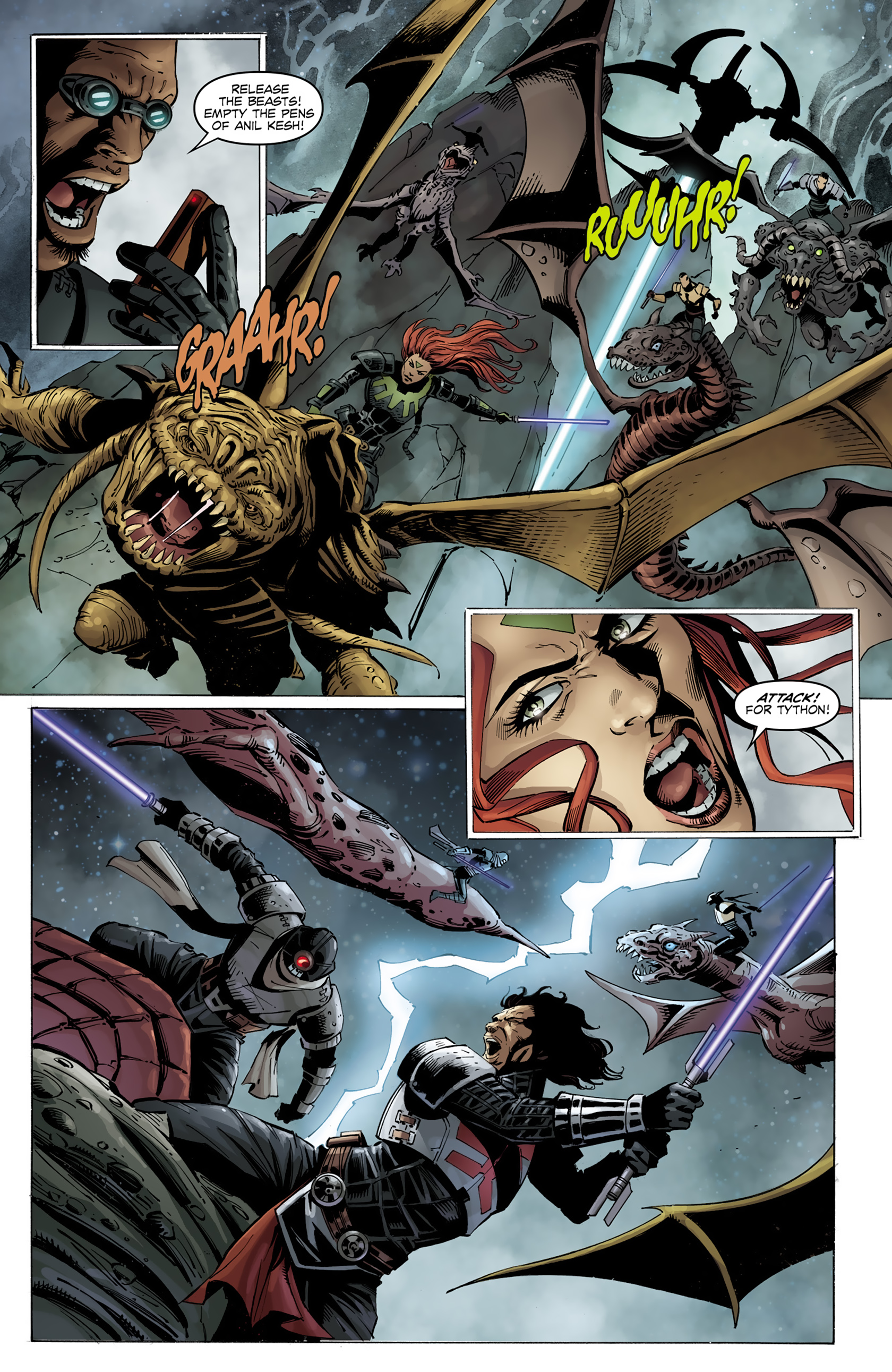 Read online Star Wars: Dawn of the Jedi - Force War comic -  Issue #4 - 12