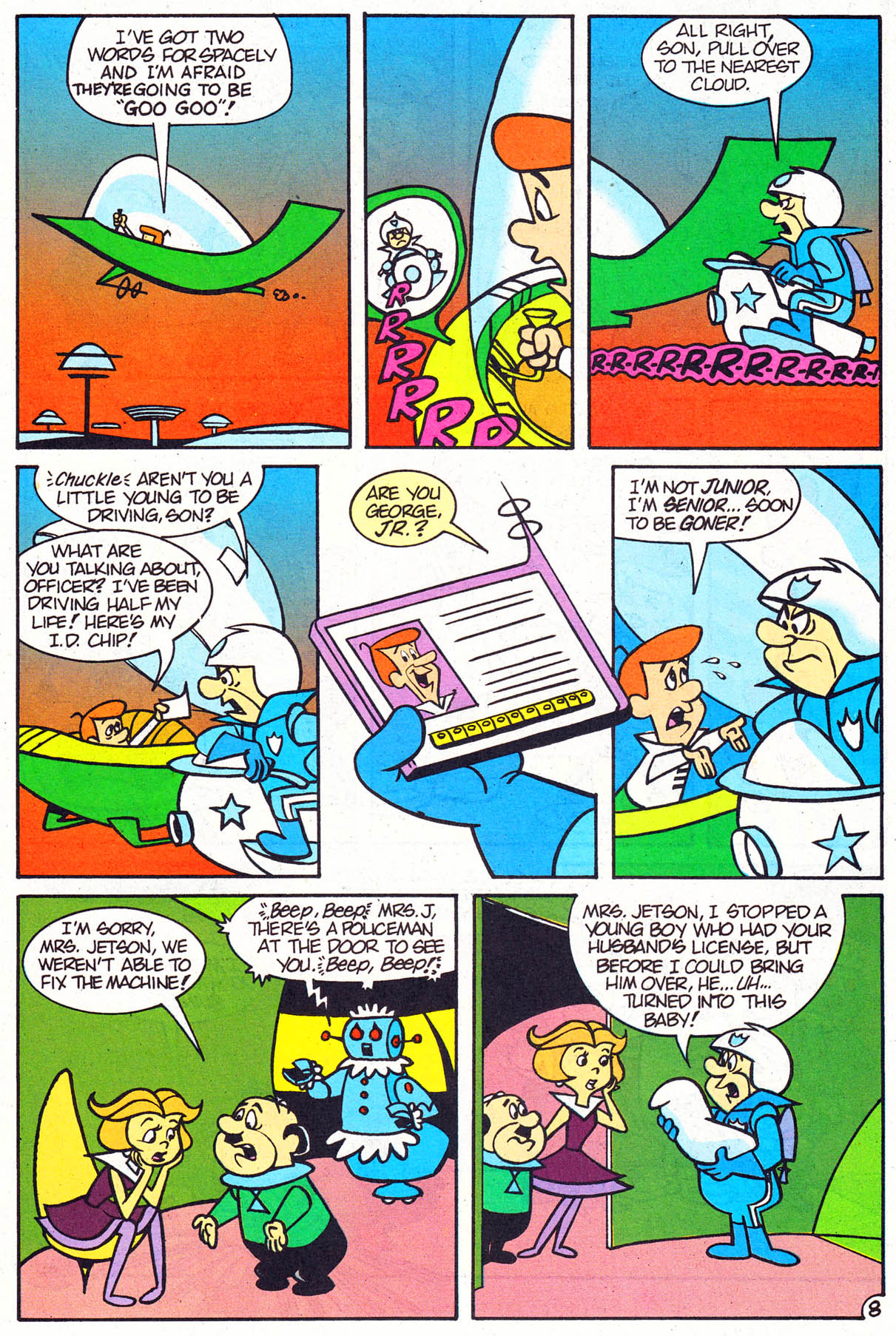 Read online The Jetsons comic -  Issue #7 - 11