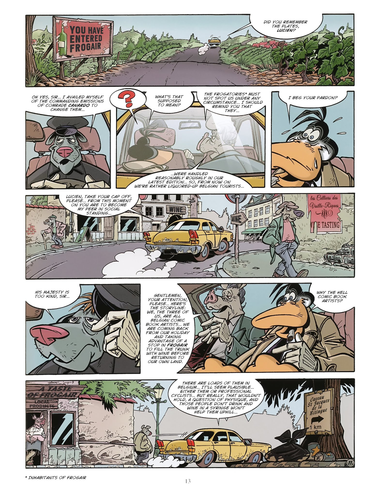 Read online Une enquête de l'inspecteur Canardo comic -  Issue #13 - 14