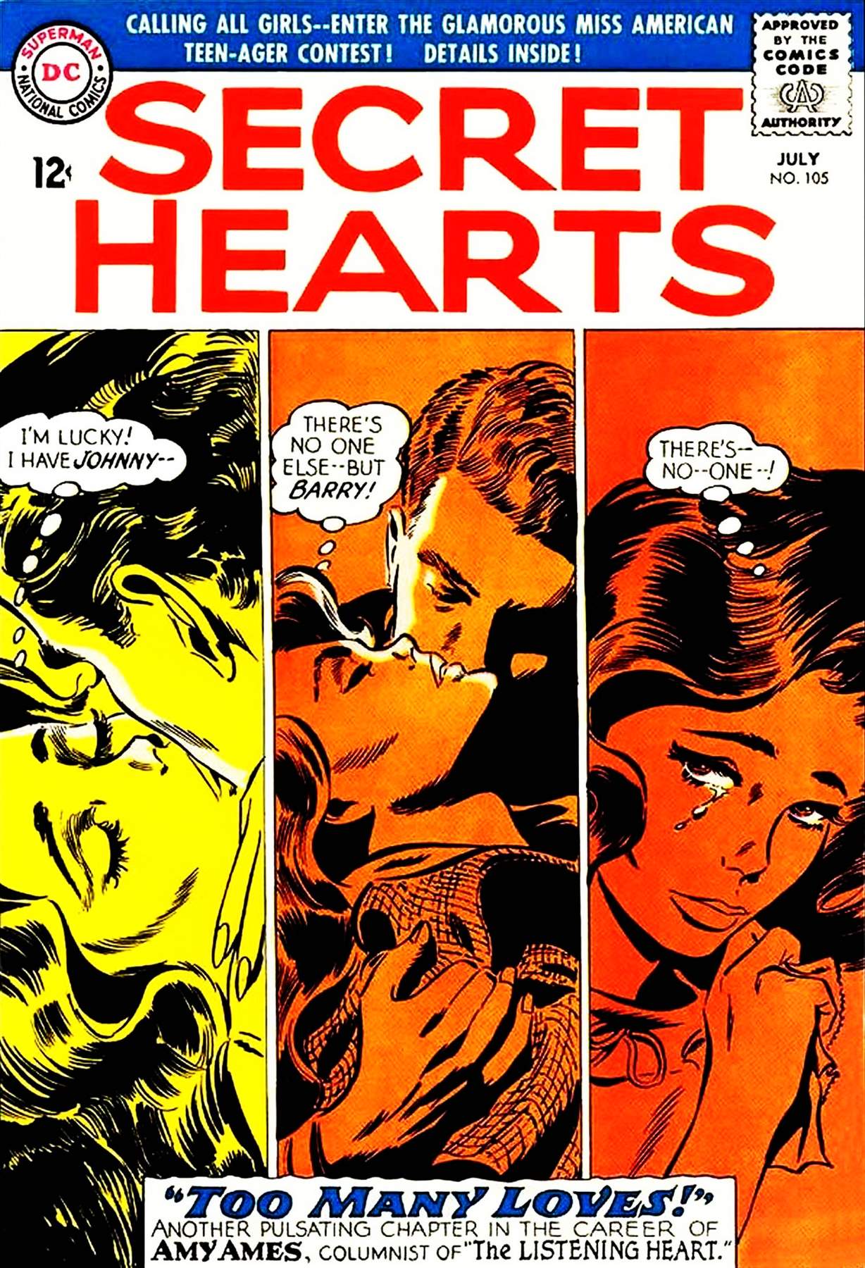 Read online Secret Hearts comic -  Issue #105 - 1