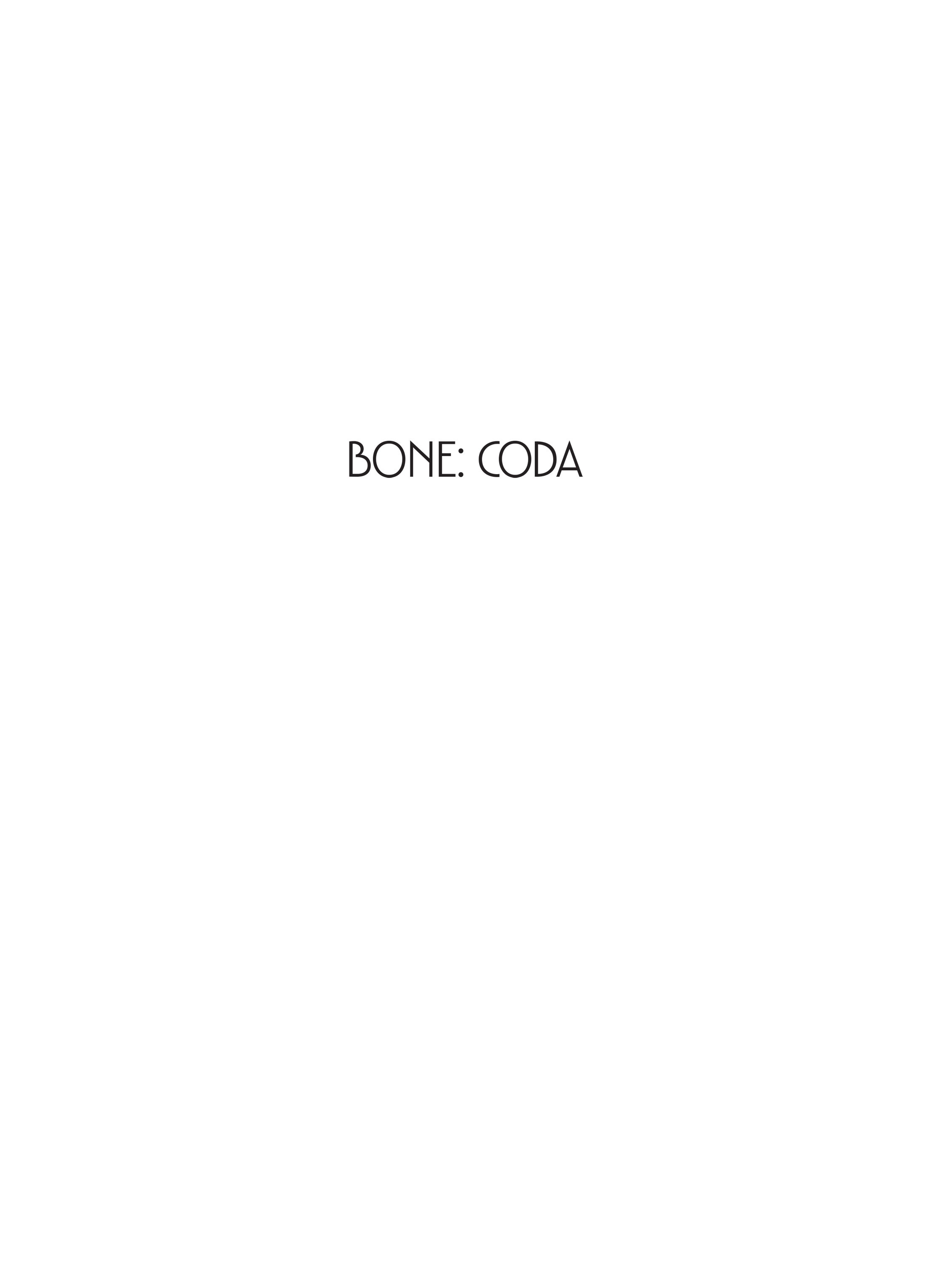 Read online Bone: Coda 25th Anniversary comic -  Issue # Full - 2