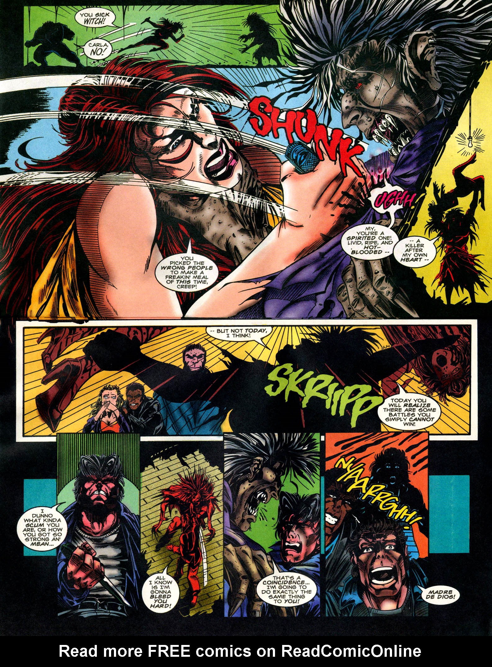 Read online Blade: The Vampire-Hunter comic -  Issue #6 - 12