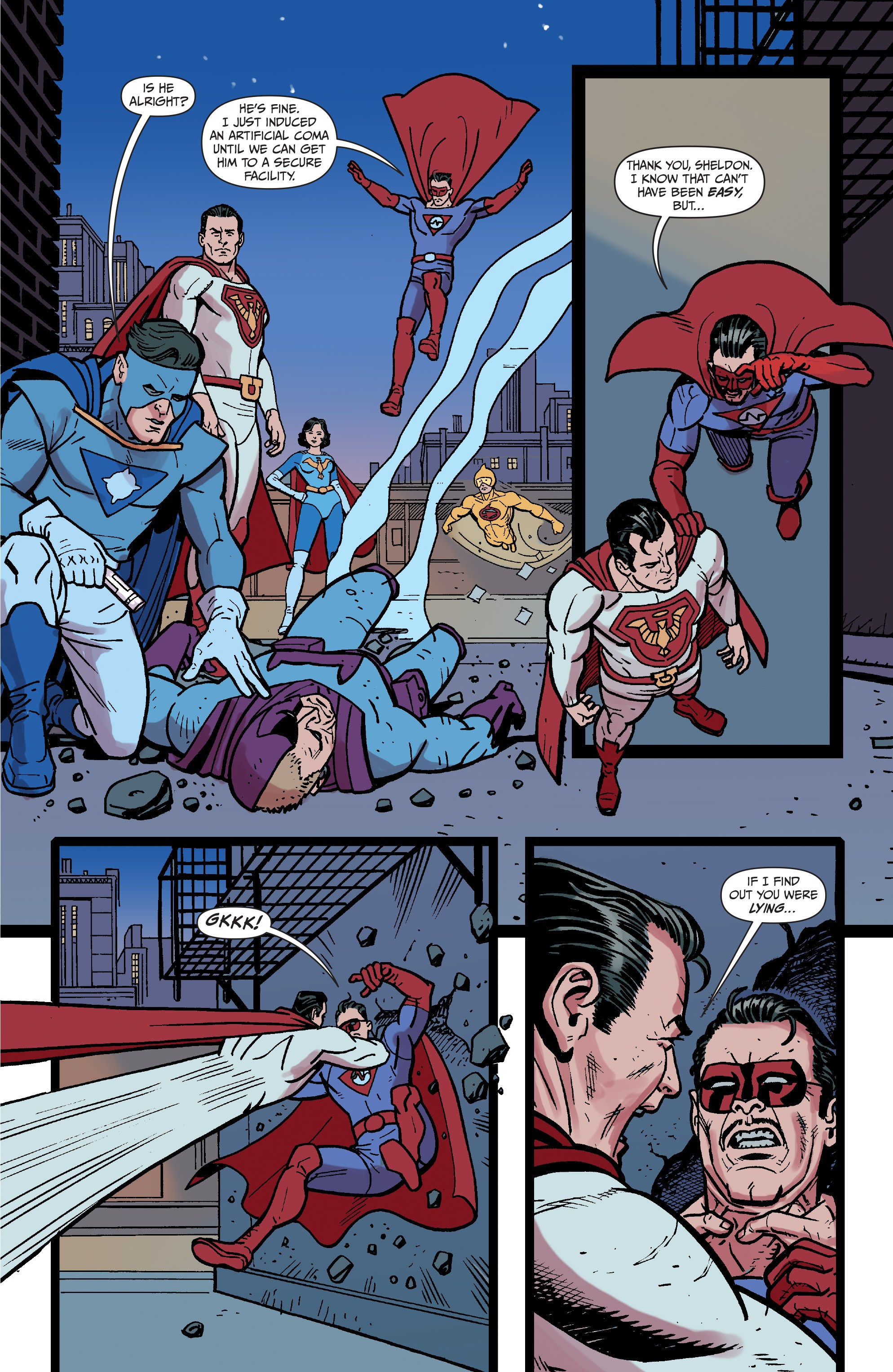 Read online Jupiter's Circle Volume 2 comic -  Issue #5 - 23