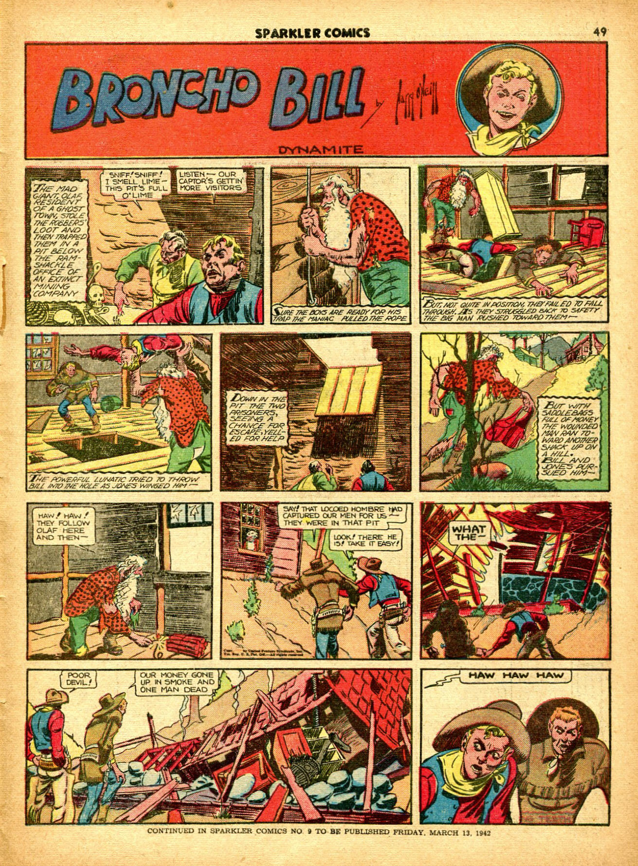 Read online Sparkler Comics comic -  Issue #8 - 51