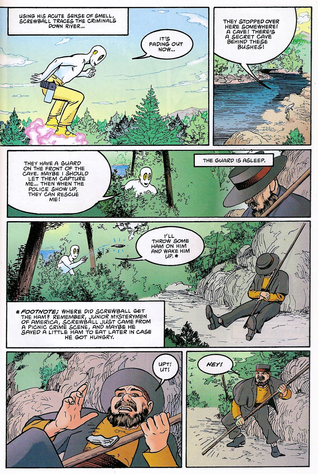 Read online Bob Burden's Original Mysterymen Comics comic -  Issue #3 - 19