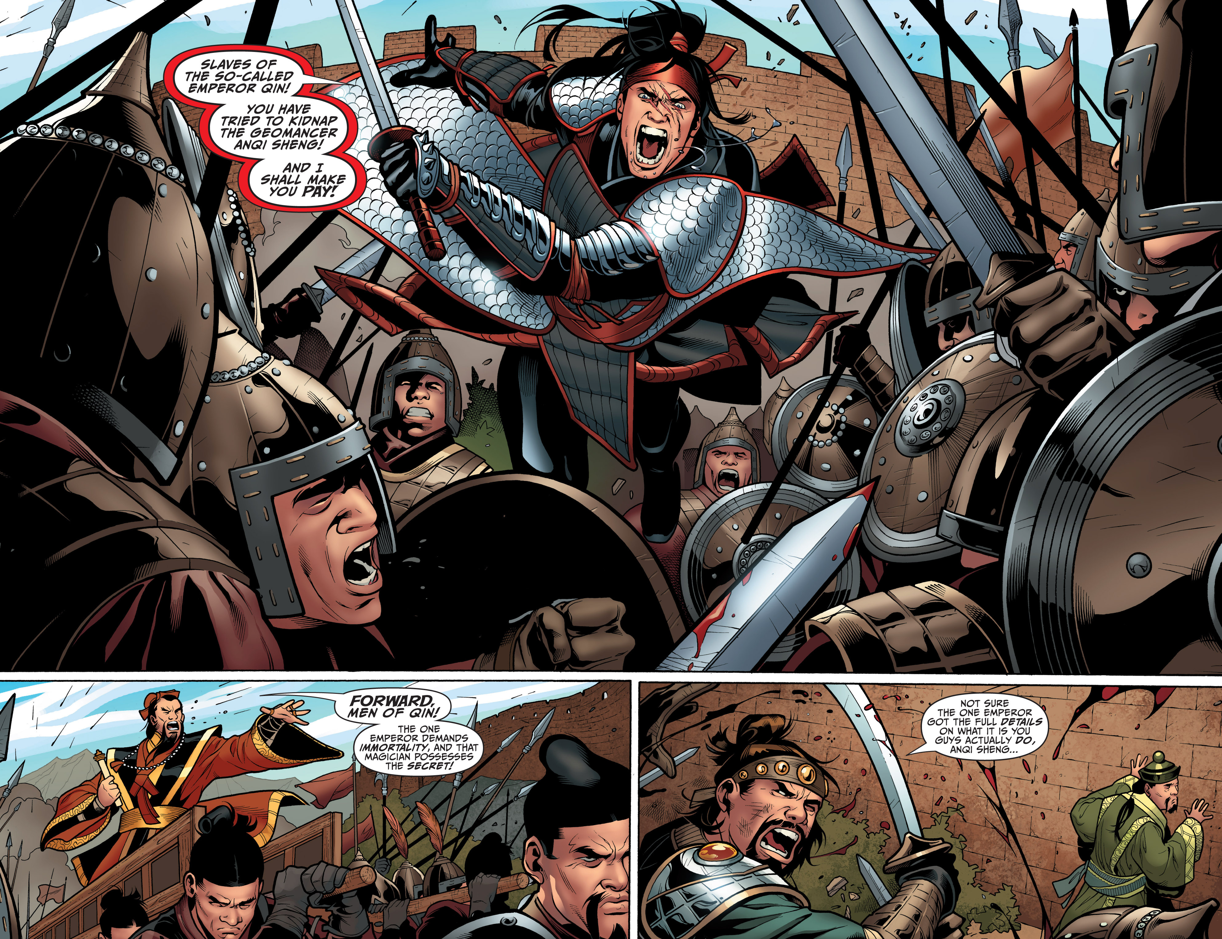 Read online Archer and Armstrong comic -  Issue #5 - 6