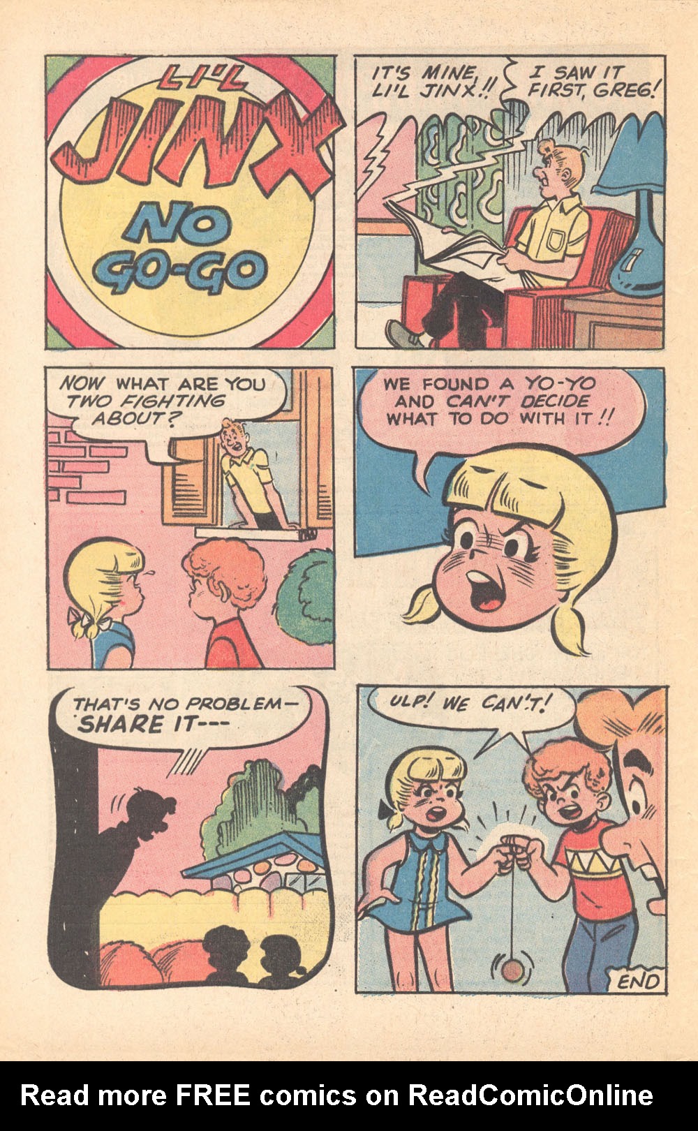 Read online Reggie and Me (1966) comic -  Issue #52 - 44
