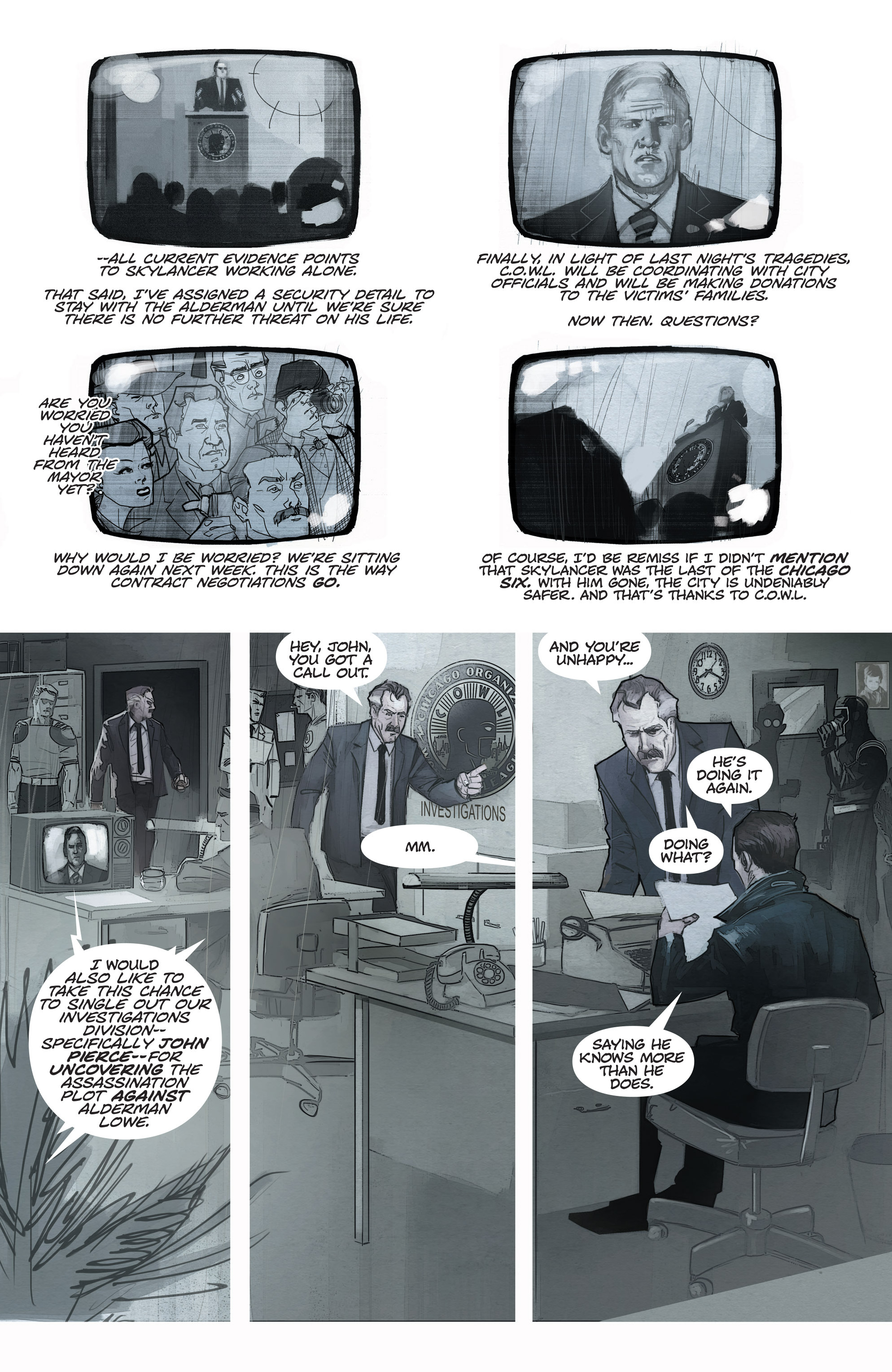 Read online C.O.W.L. comic -  Issue #1 - 13