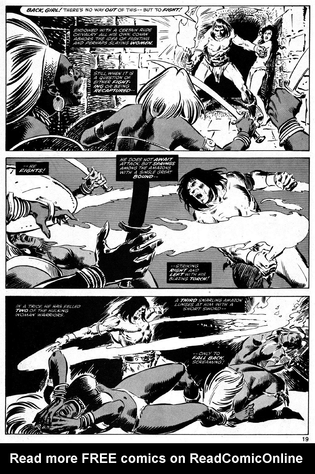 Read online The Savage Sword Of Conan comic -  Issue #42 - 19