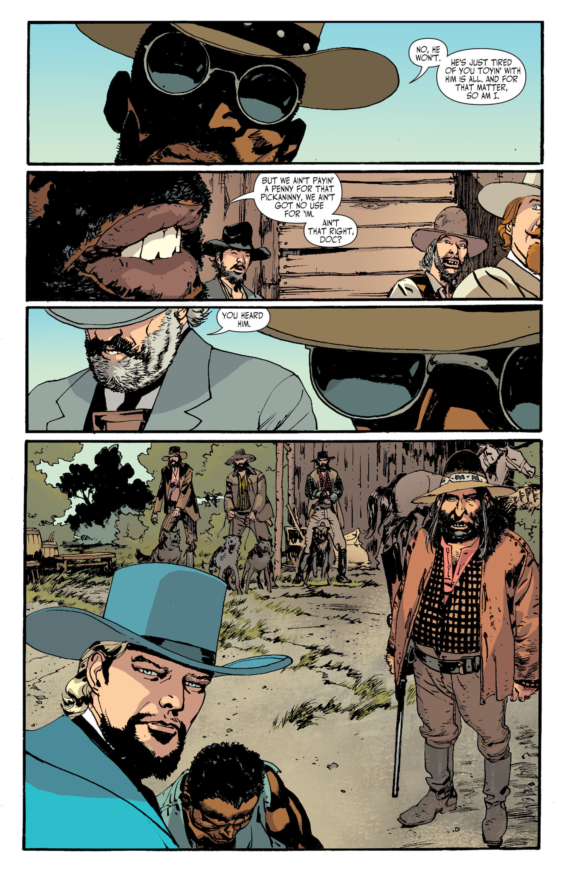 Read online Django Unchained comic -  Issue #4 - 37