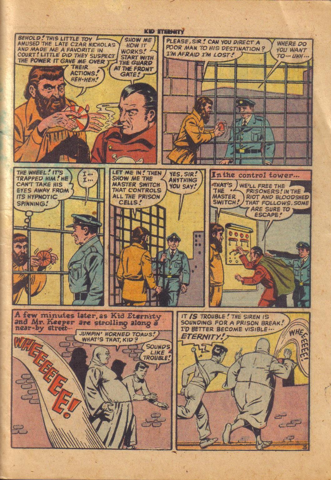 Read online Kid Eternity (1946) comic -  Issue #15 - 6