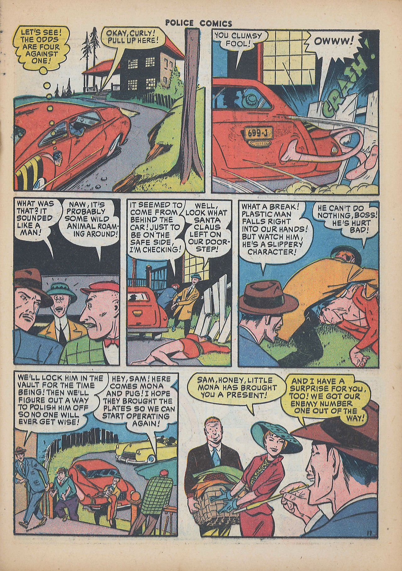 Read online Police Comics comic -  Issue #102 - 13