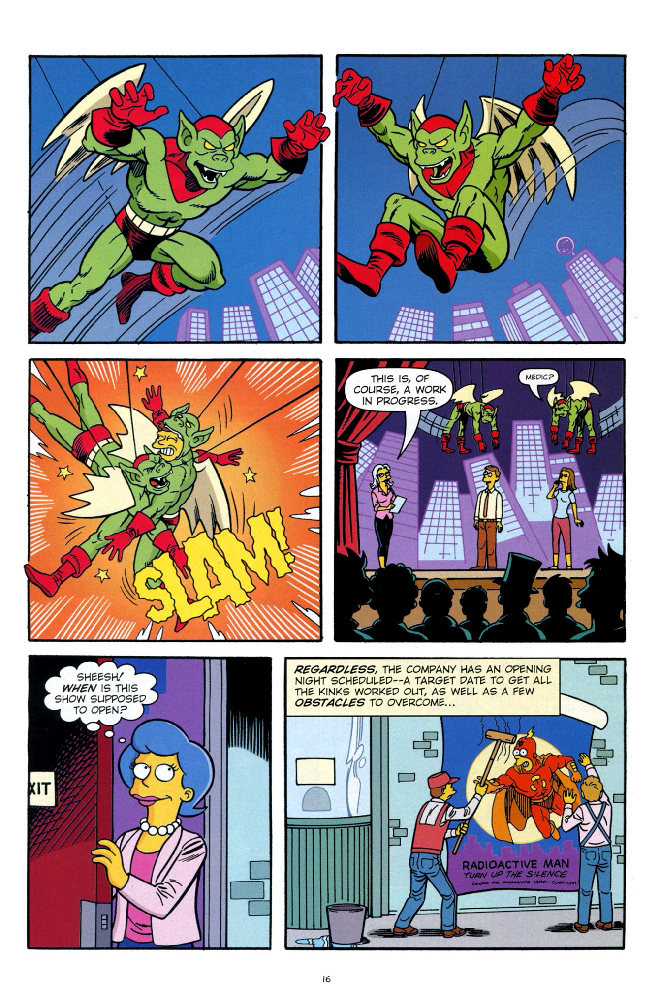 Read online Bongo Comics Presents Simpsons Super Spectacular comic -  Issue #14 - 18
