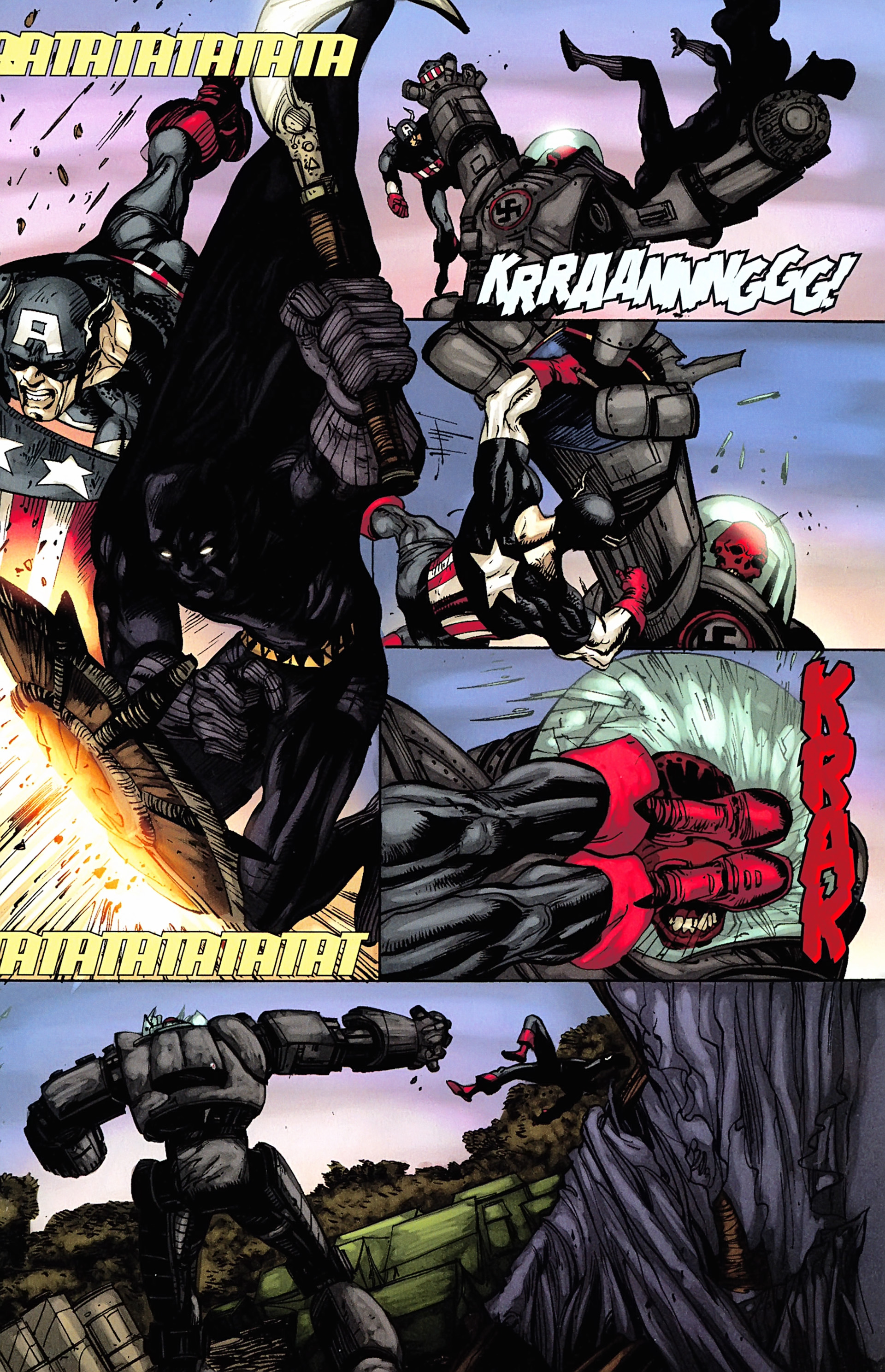 Black Panther/Captain America: Flags Of Our Fathers 4 Page 14