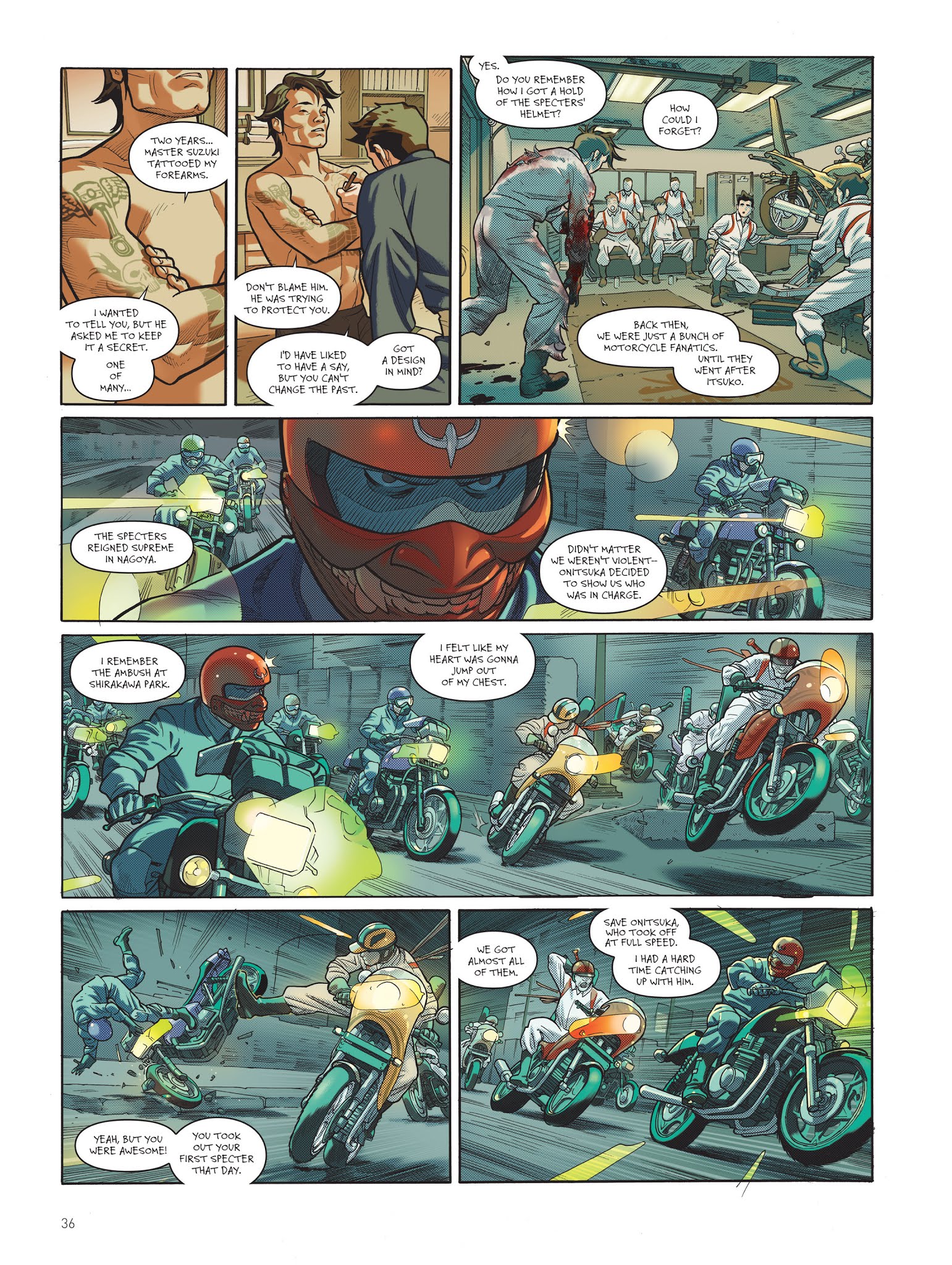 Read online Tebori comic -  Issue #1 - 37