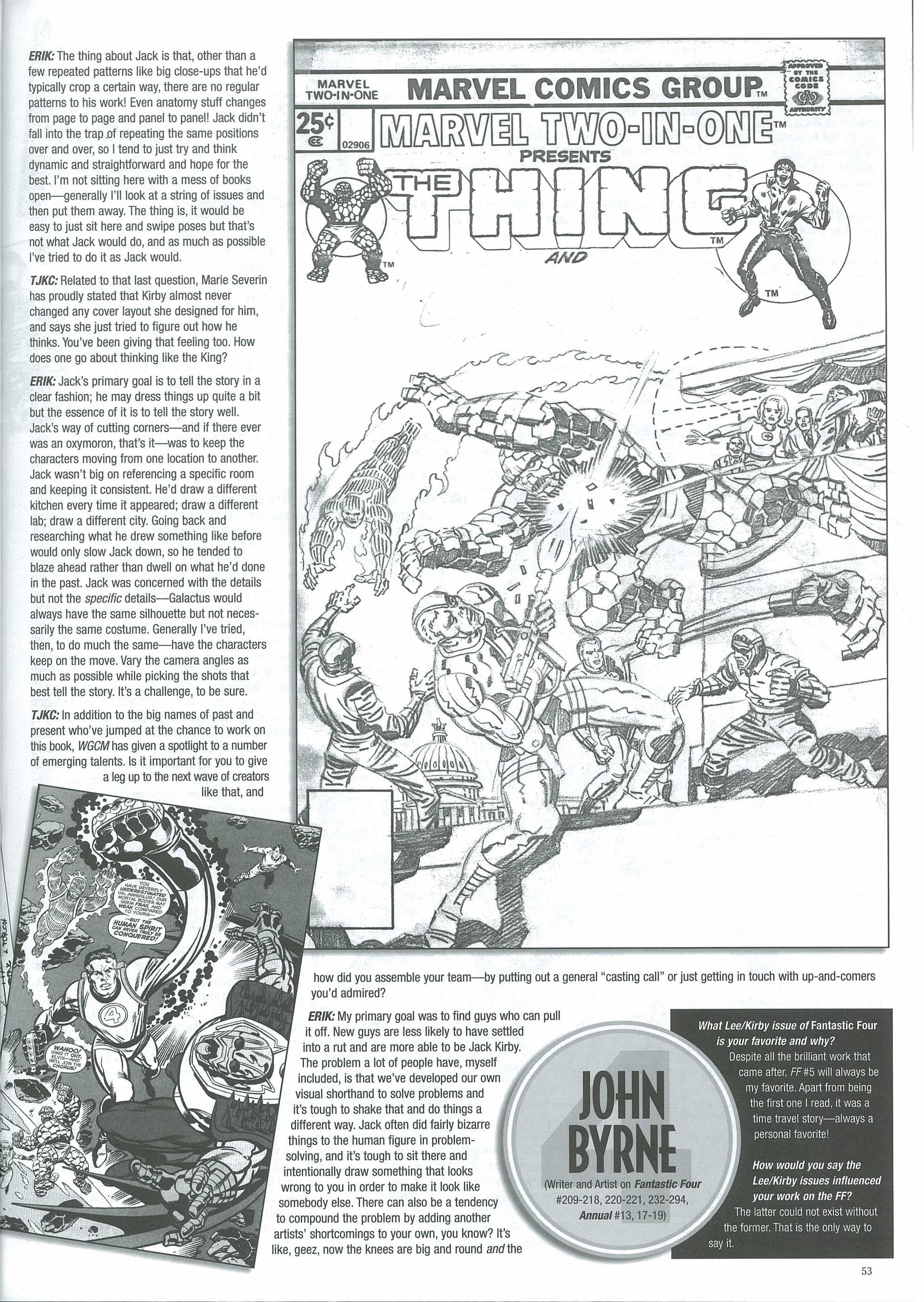 Read online The Jack Kirby Collector comic -  Issue #33 - 55