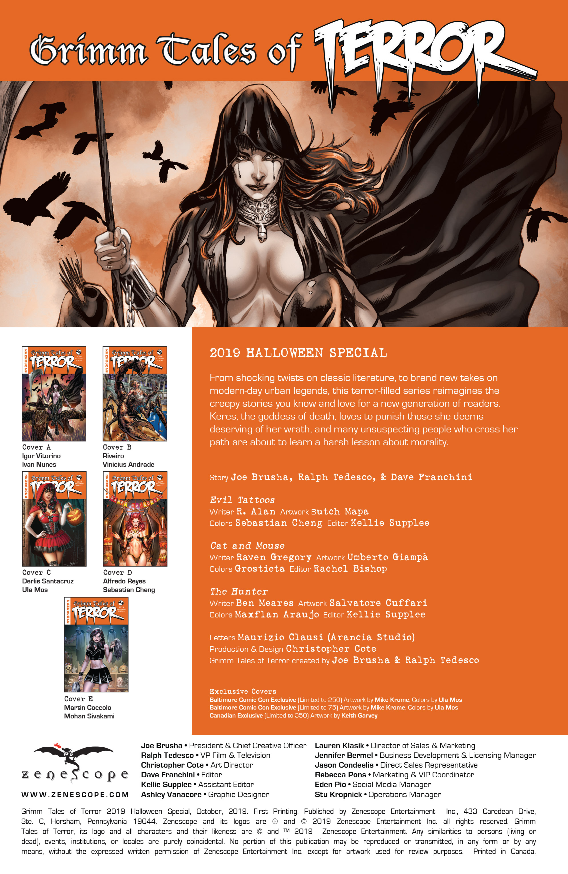 Read online Grimm Tales of Terror 2019 Halloween Special comic -  Issue # Full - 2