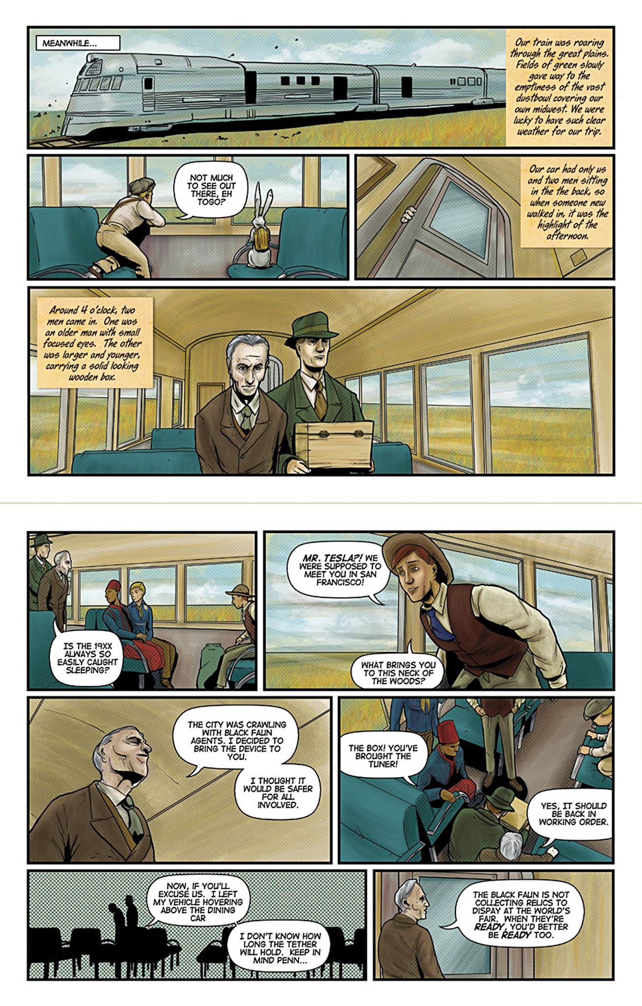 Read online The Adventures of the 19XX comic -  Issue #1 - 22